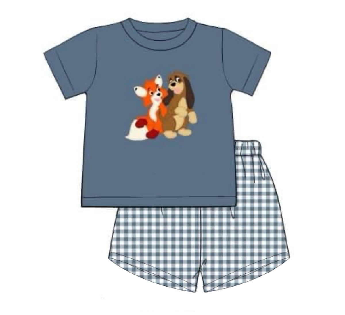 PO96 Tod & Copper Boy Short Set