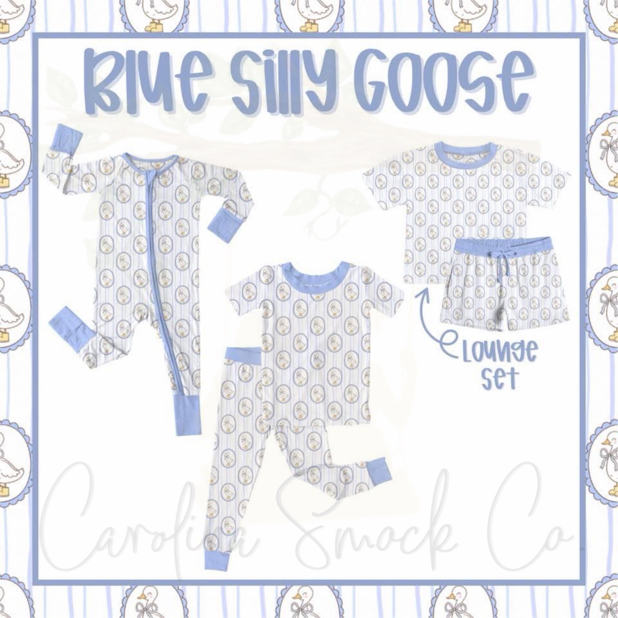 BFPO25 Blue Silly Goose Bamboo