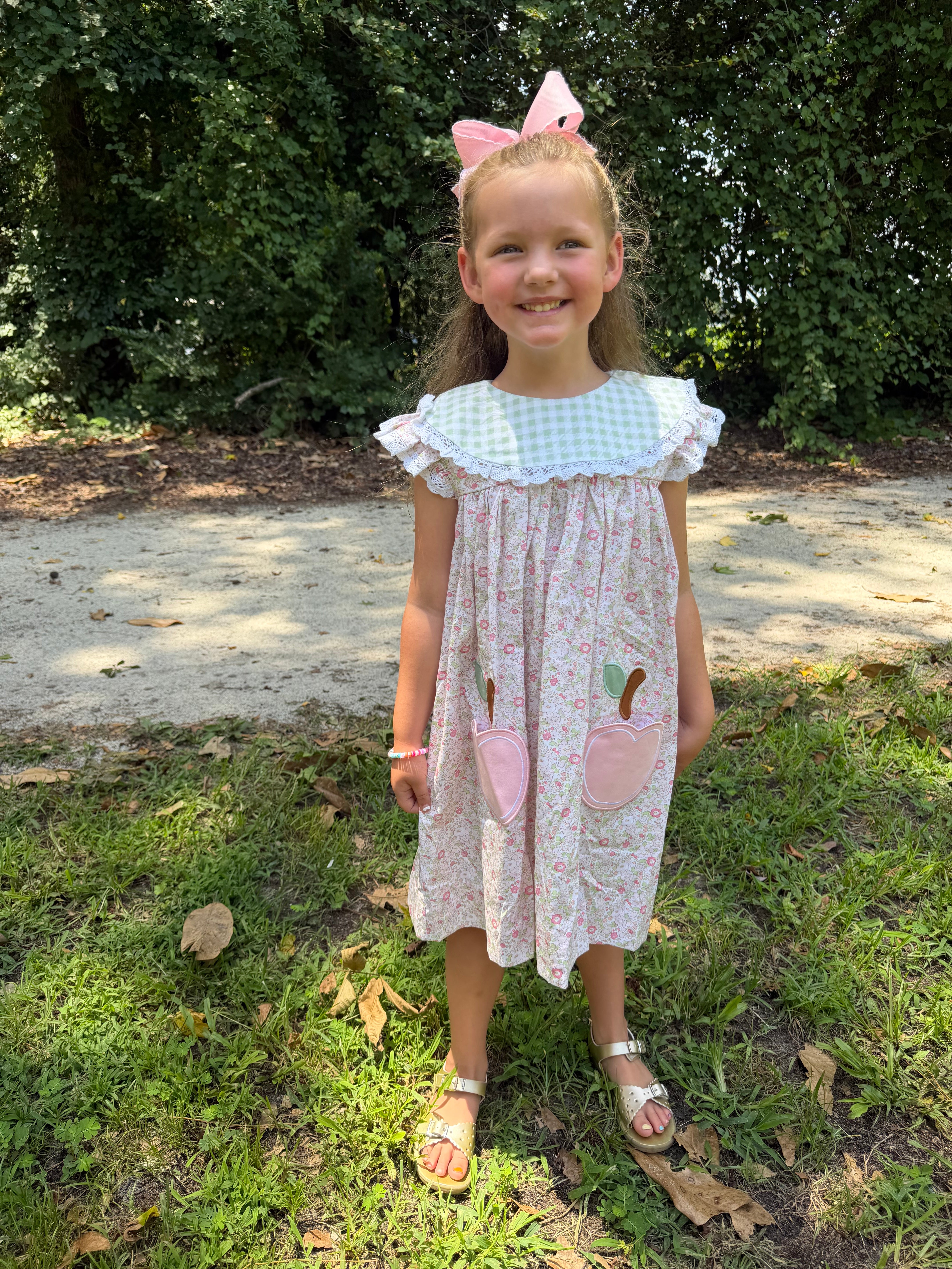 Pastel Apples Dress