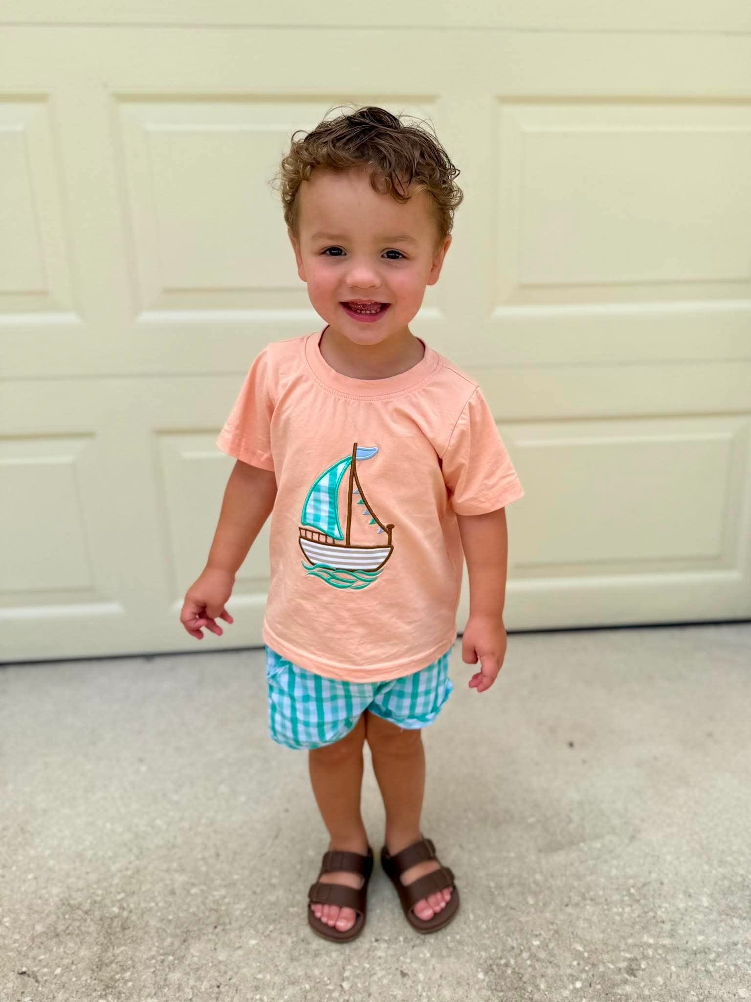 Sail Away With Me Short Set