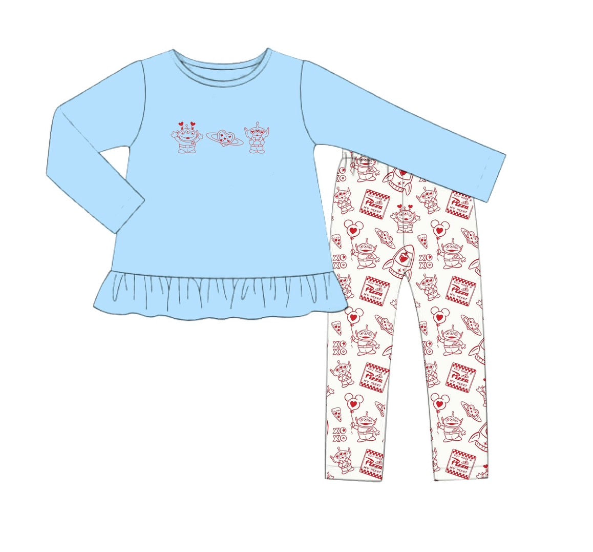 PO94 You Have a Pizza my Heart Legging Set