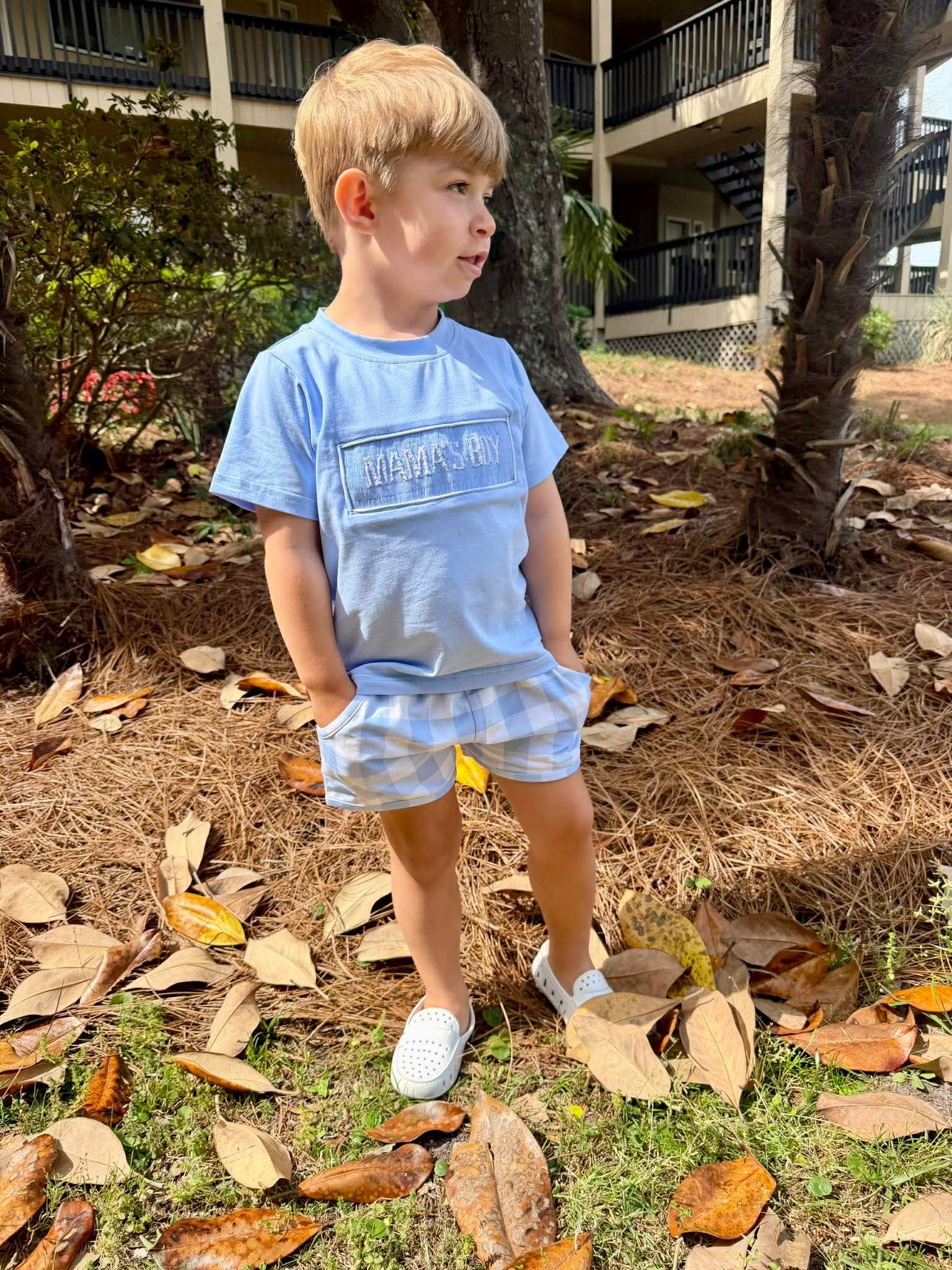 Mama's Boy Short Set