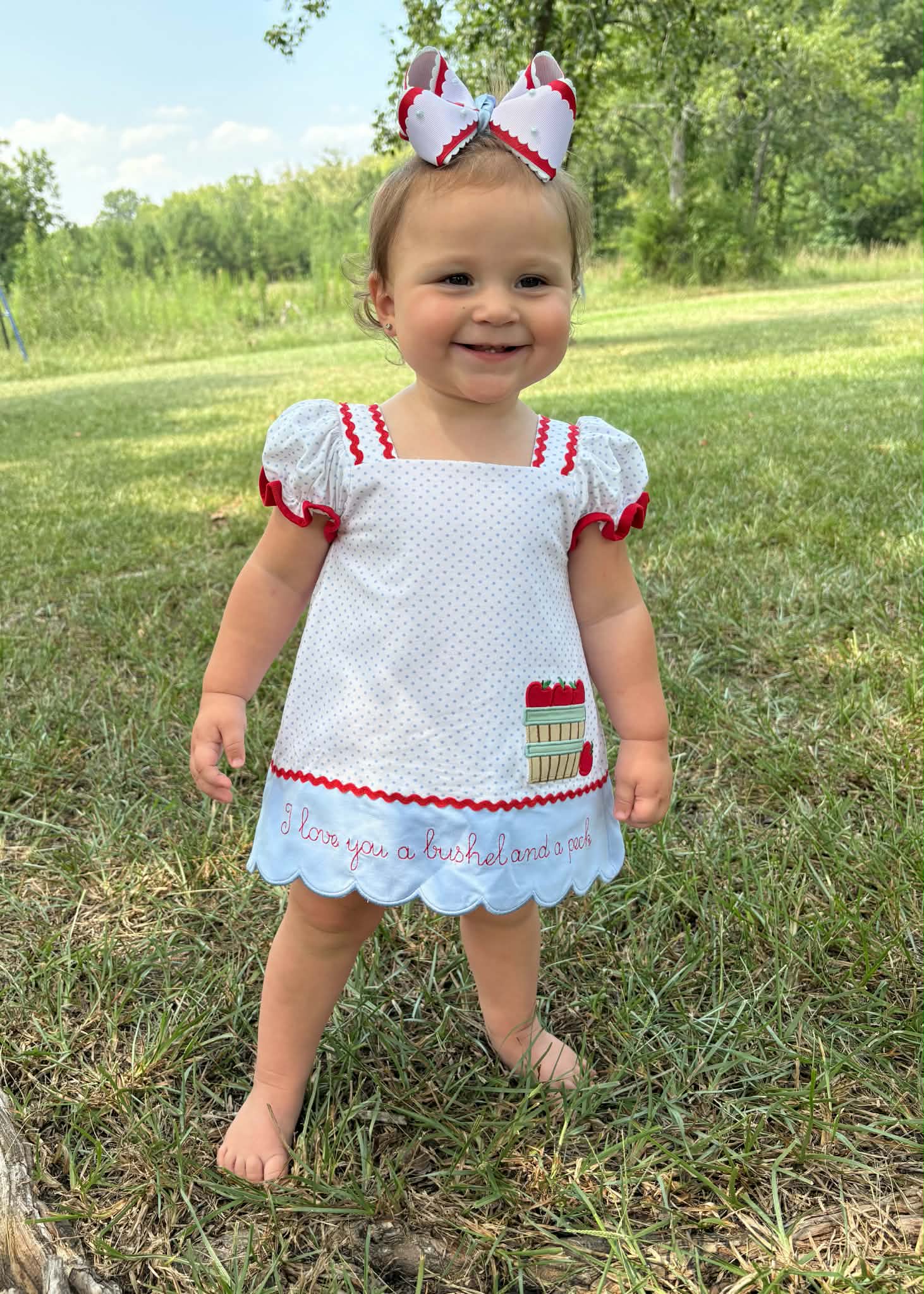 Bushel & A Peck Girl Skirted Bubble
