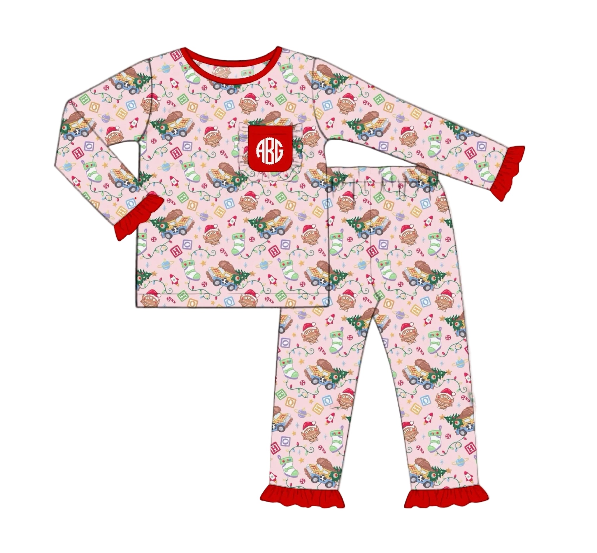 PO92 Friend in Me Pajamas Girl Set