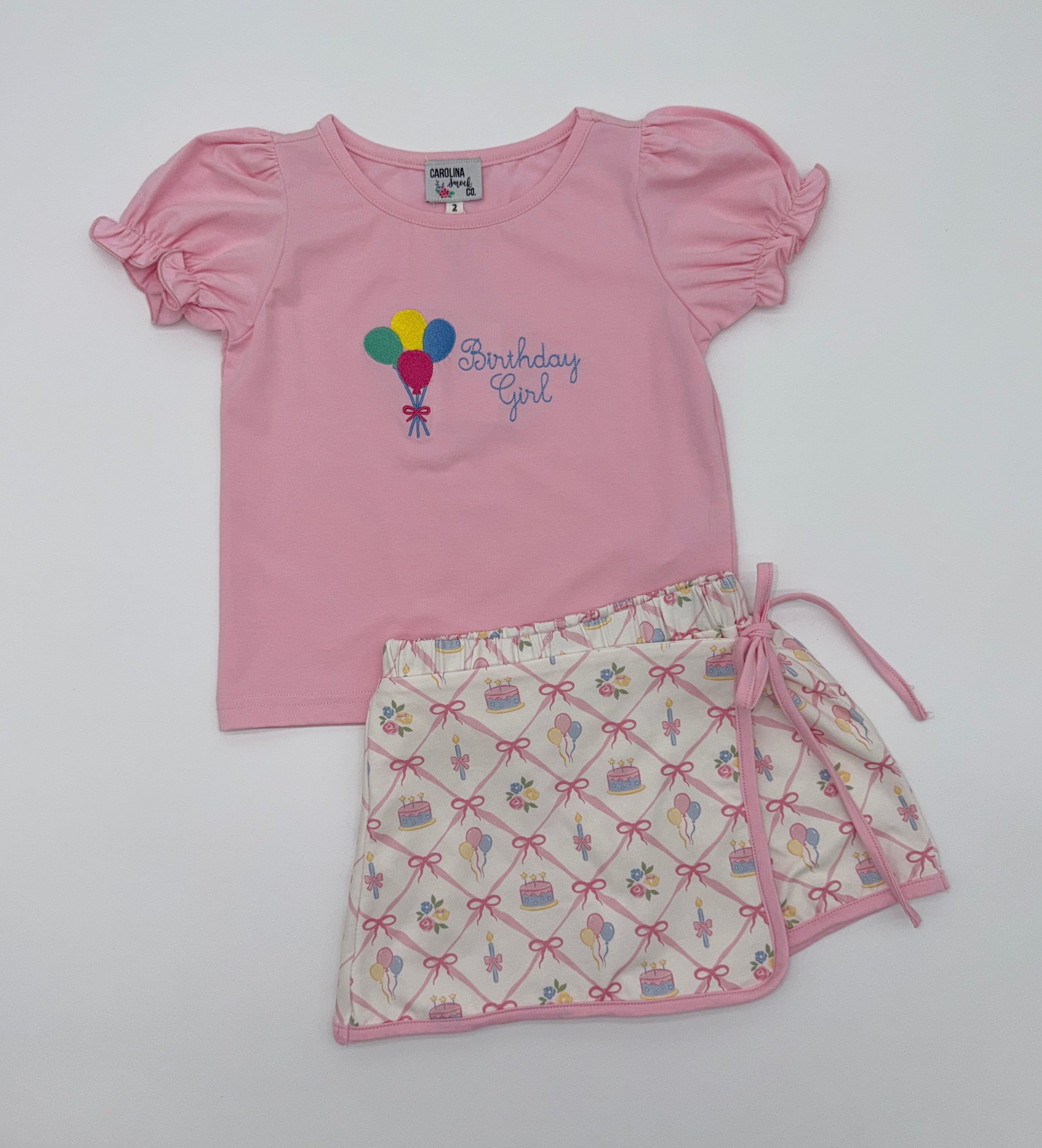 Birthday Babes Skort Set
