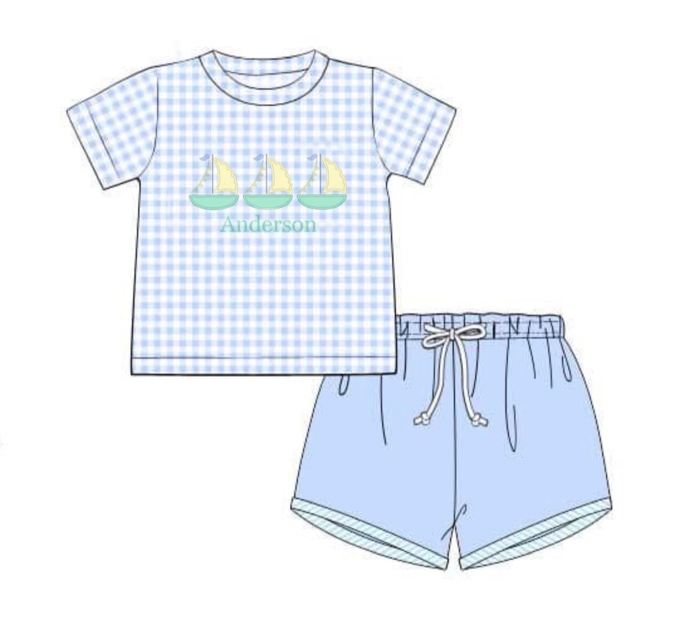 PO86 Set Sail Short Set
