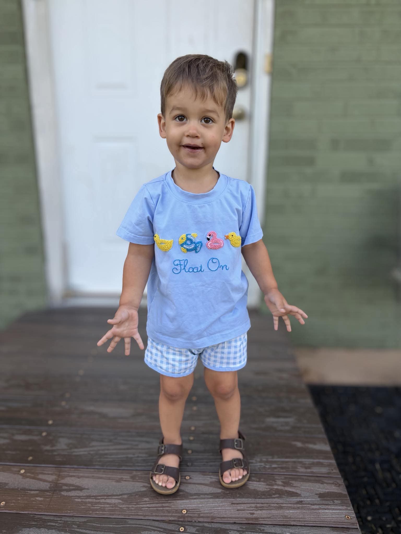 Sweet Summertime Boy Short Set (no wording)