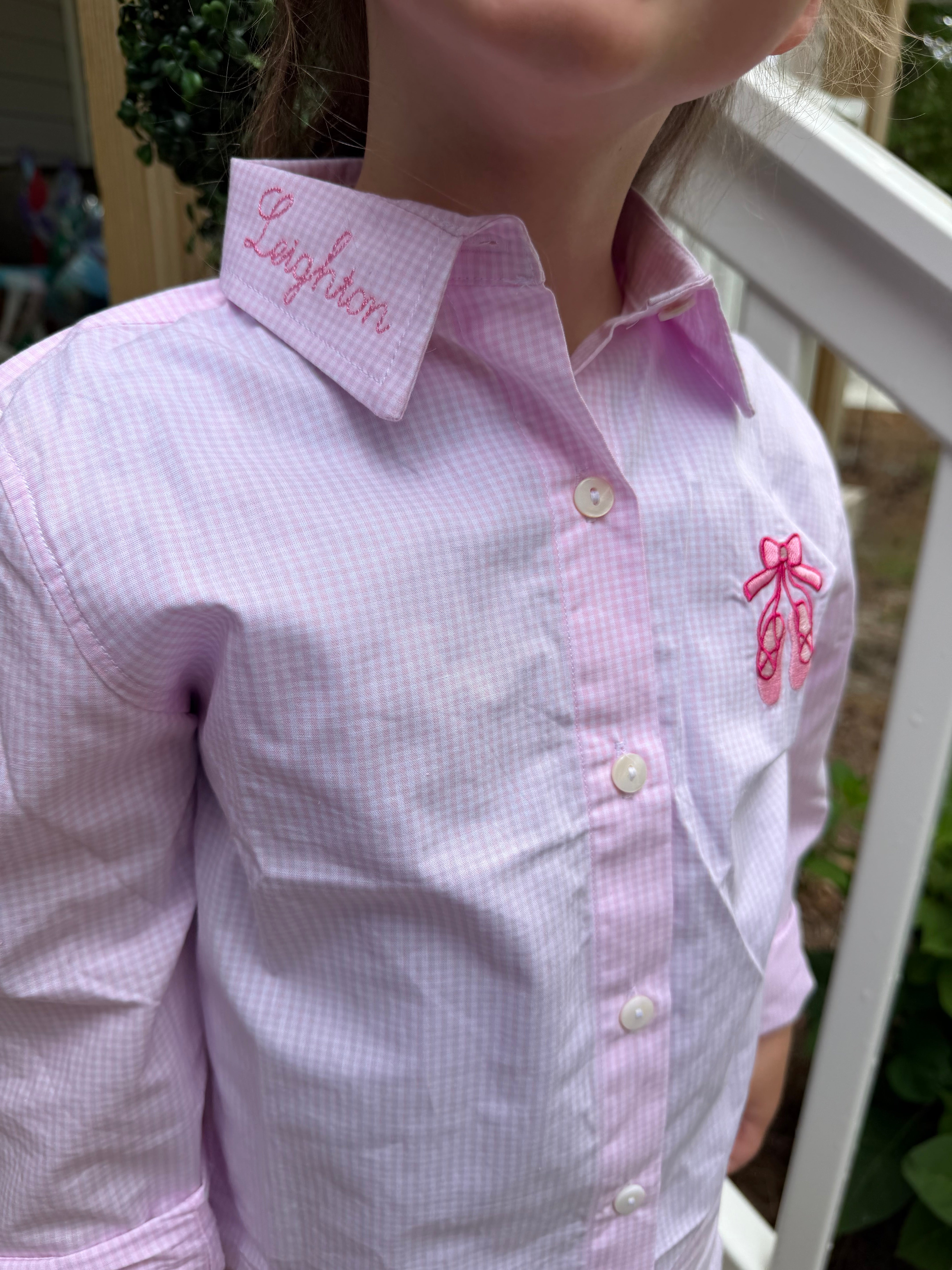 Recital Day Button Down