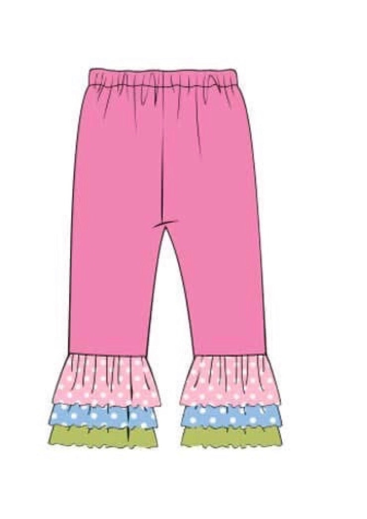 PO94 Girls Mix & Match - Hot Pink Pants