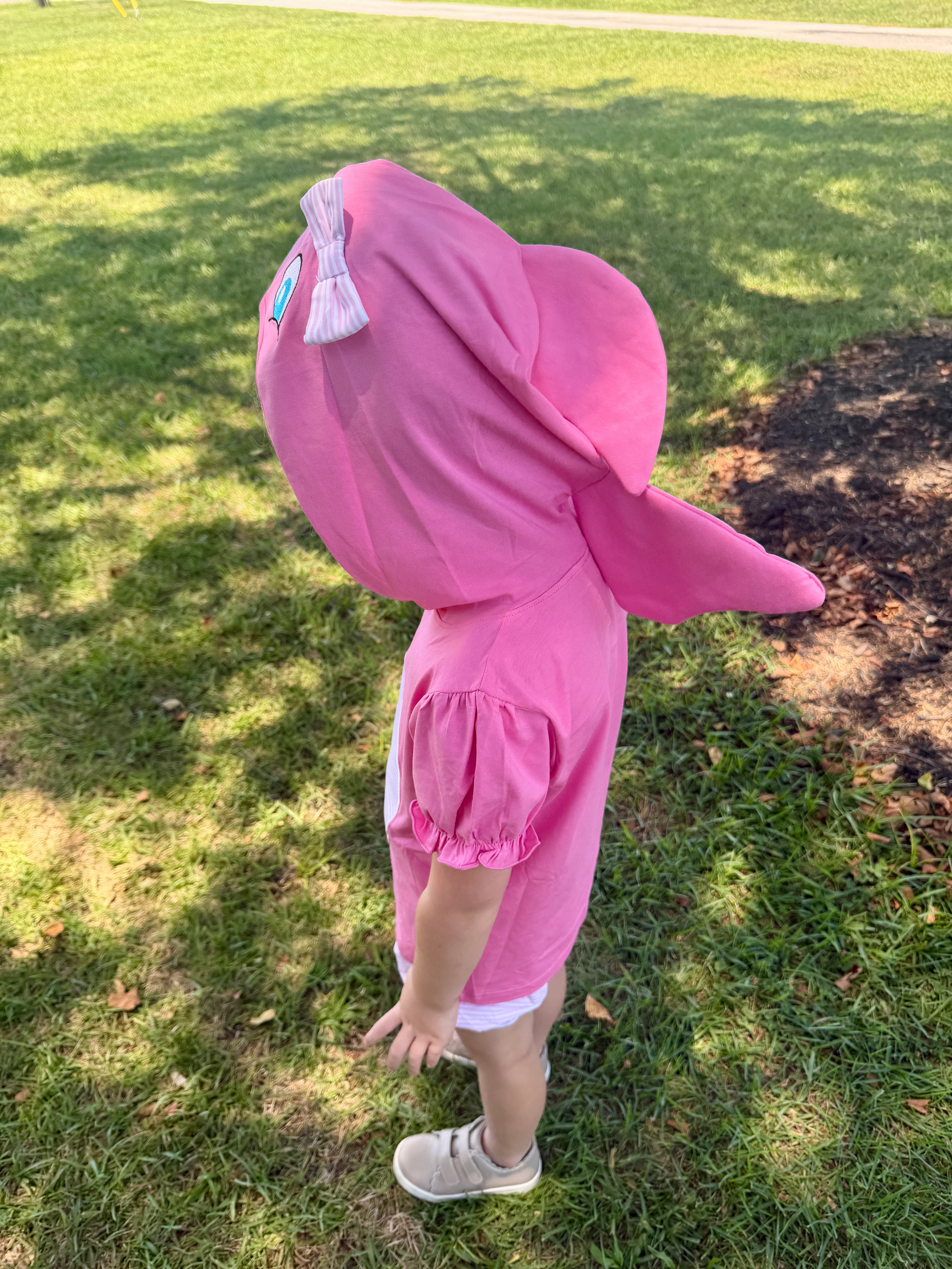 Girl Shark Summer Hoodie Set
