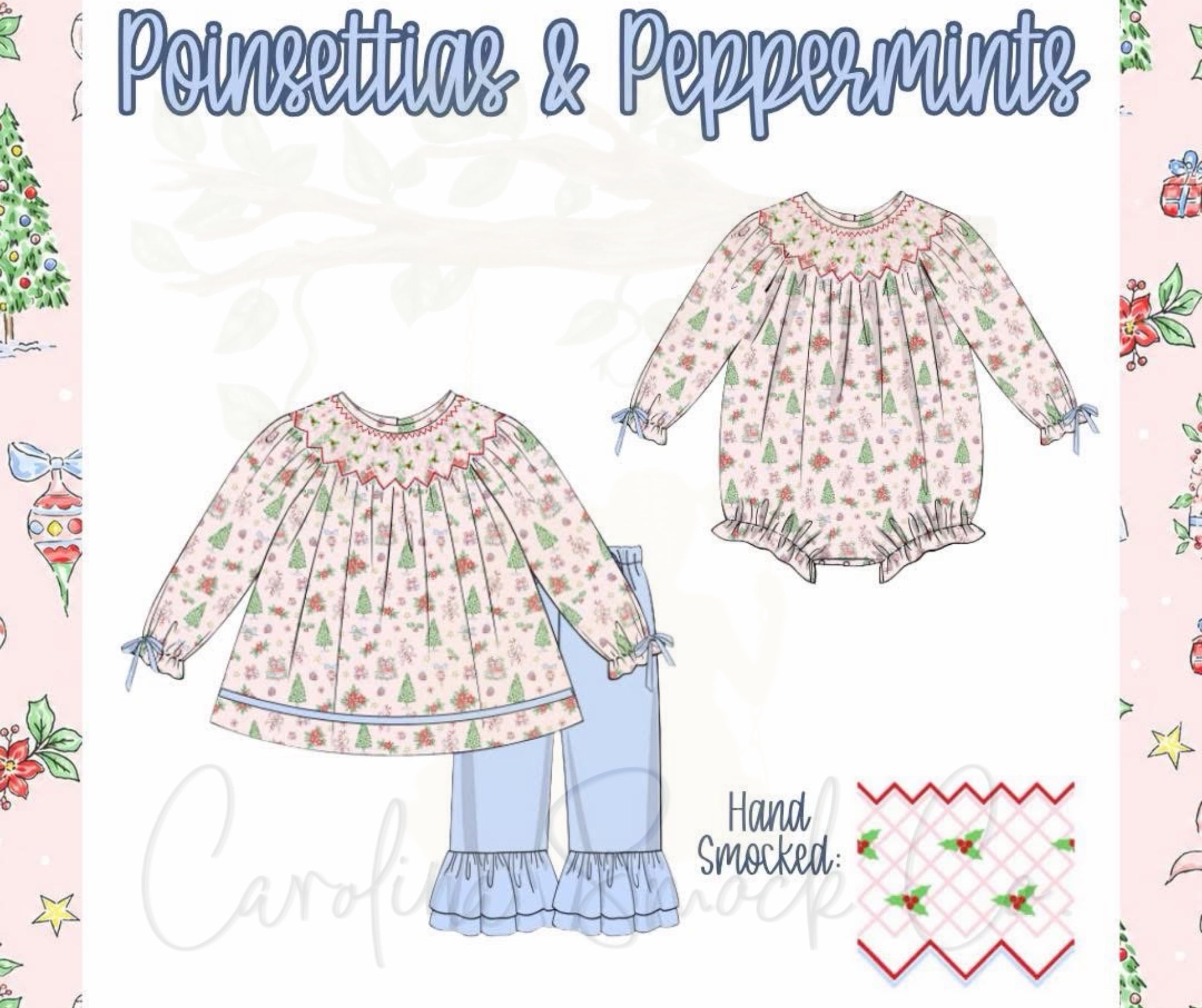 PO92.5 Poinsettias & Peppermints