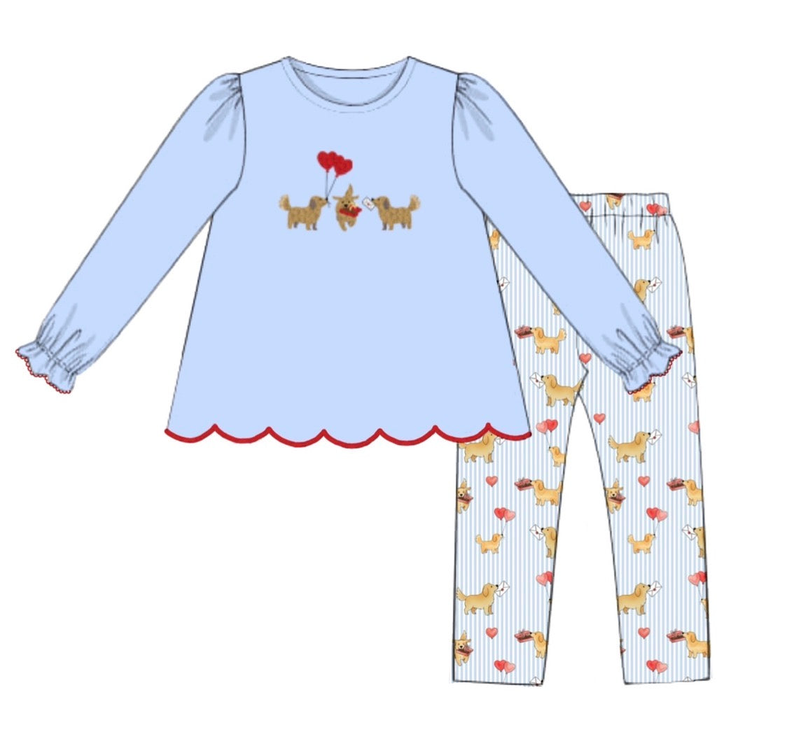 PO94 Puppy Love Legging Set