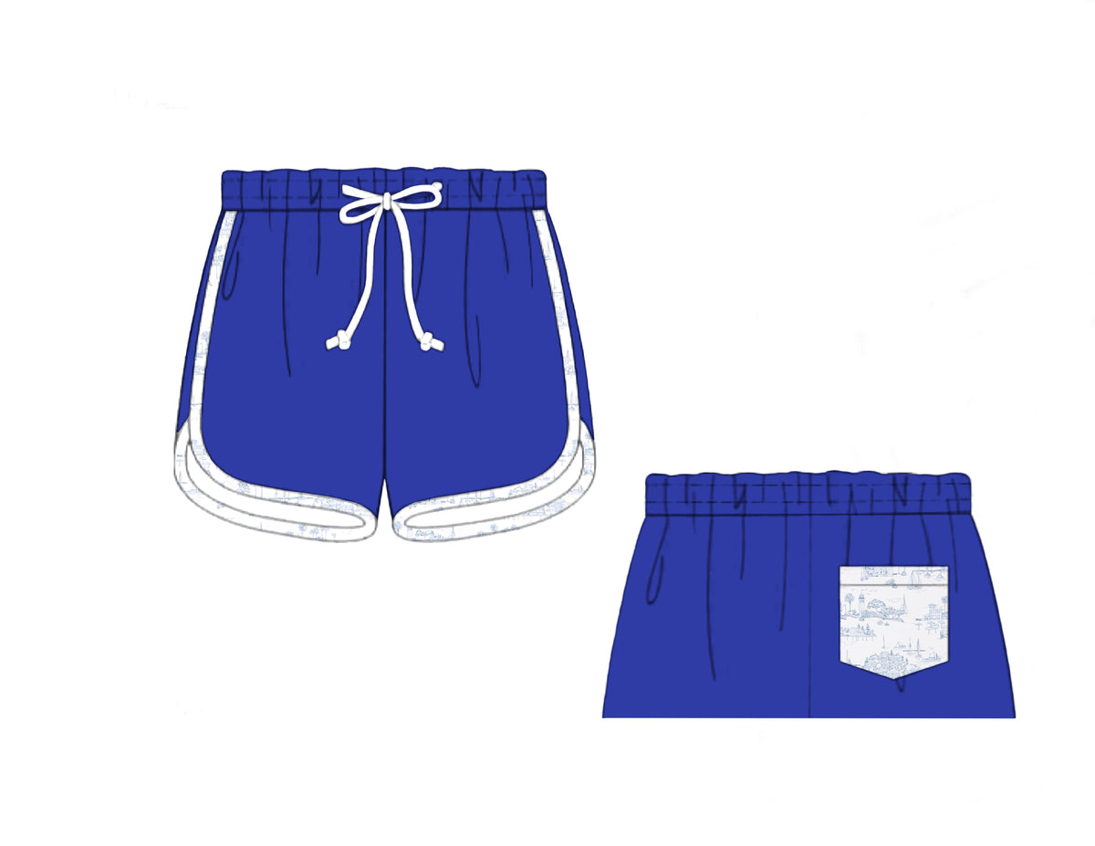 PO95 Seahaven Toile Adult Trunks