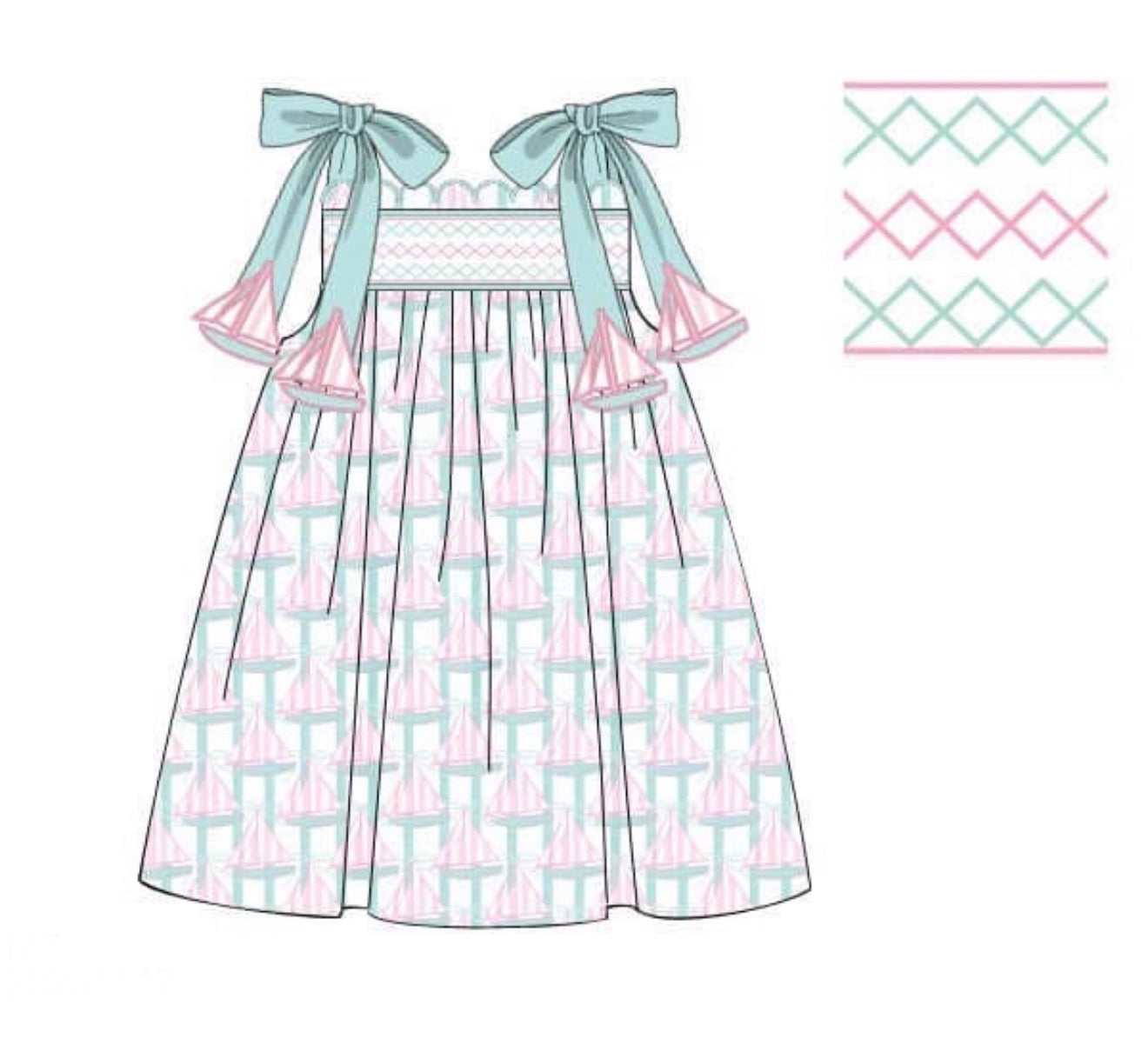 PO86 Sail Away With Me Dress