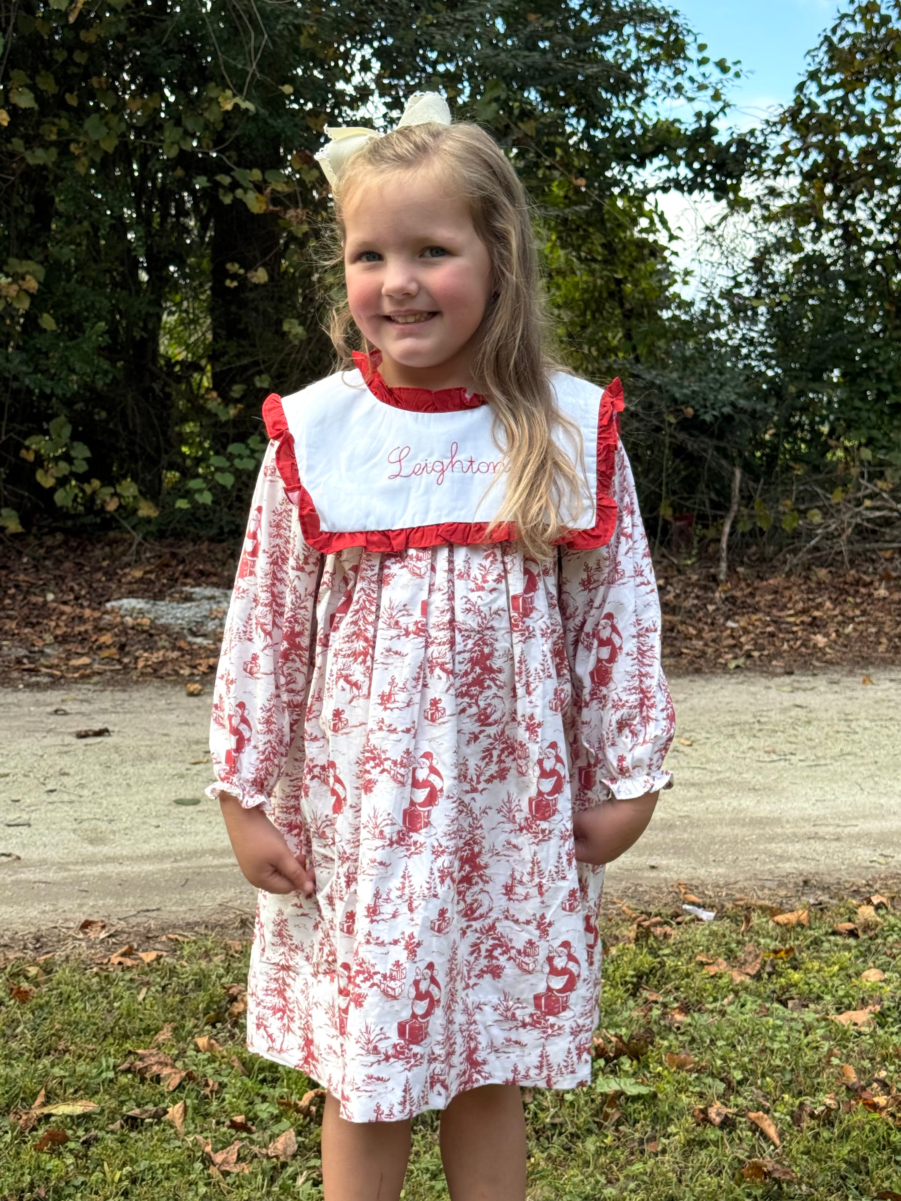 Santa Toile Dress *no mono*