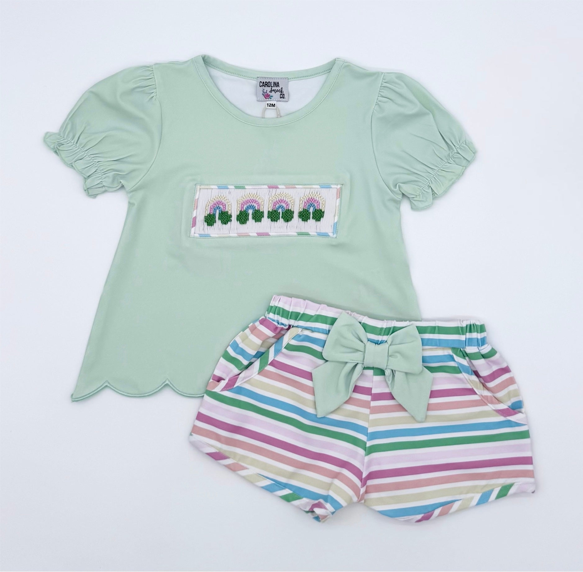 Lucky Stripes Short Set