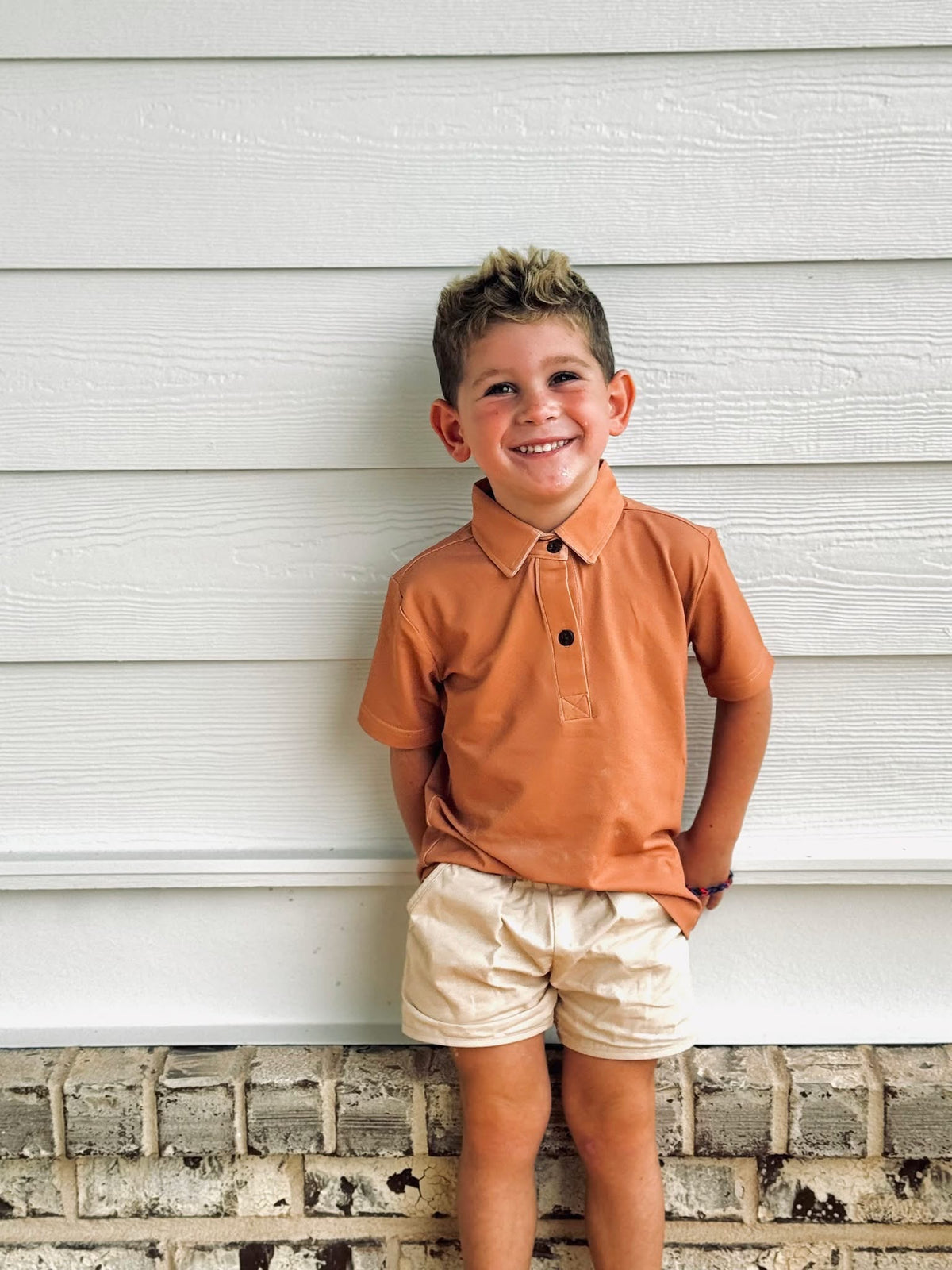 Fall Heirlooms Polo Short Set