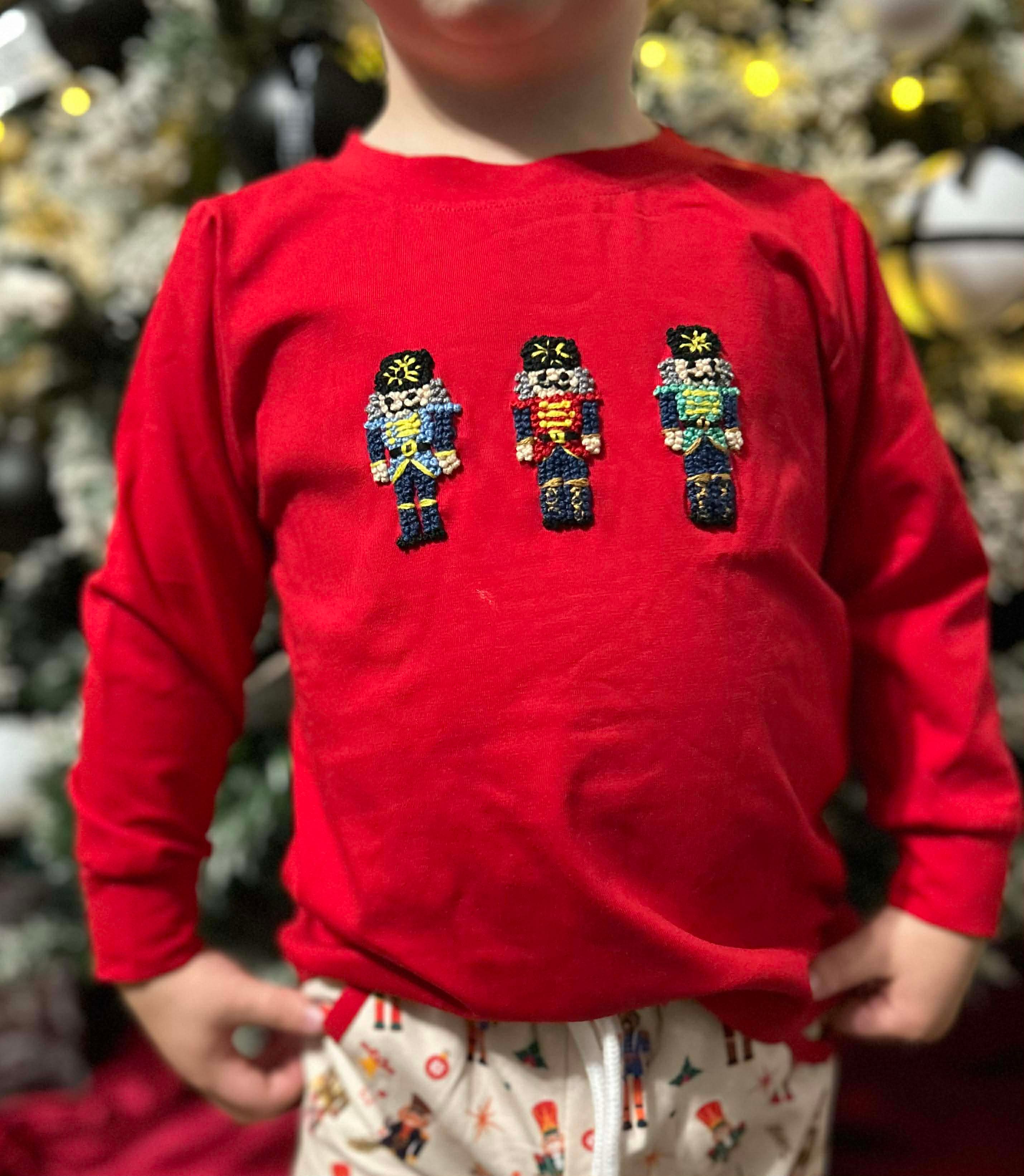 French Knot Nutcracker Jogger Set