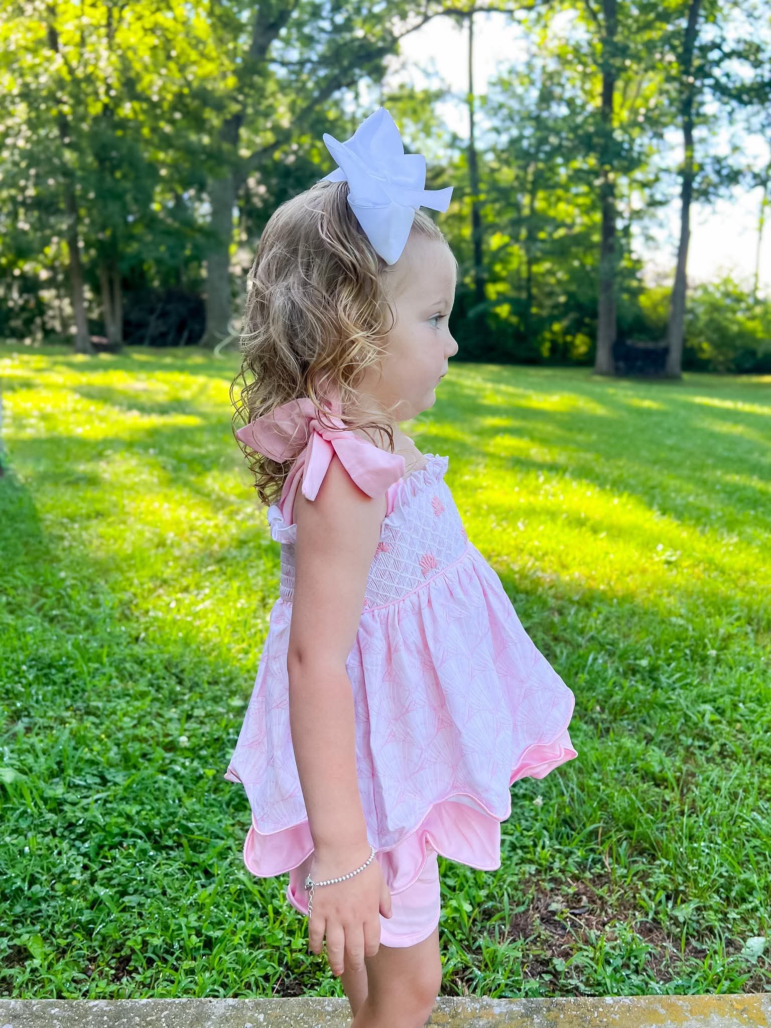 Sweet Summertime Girl Short Set