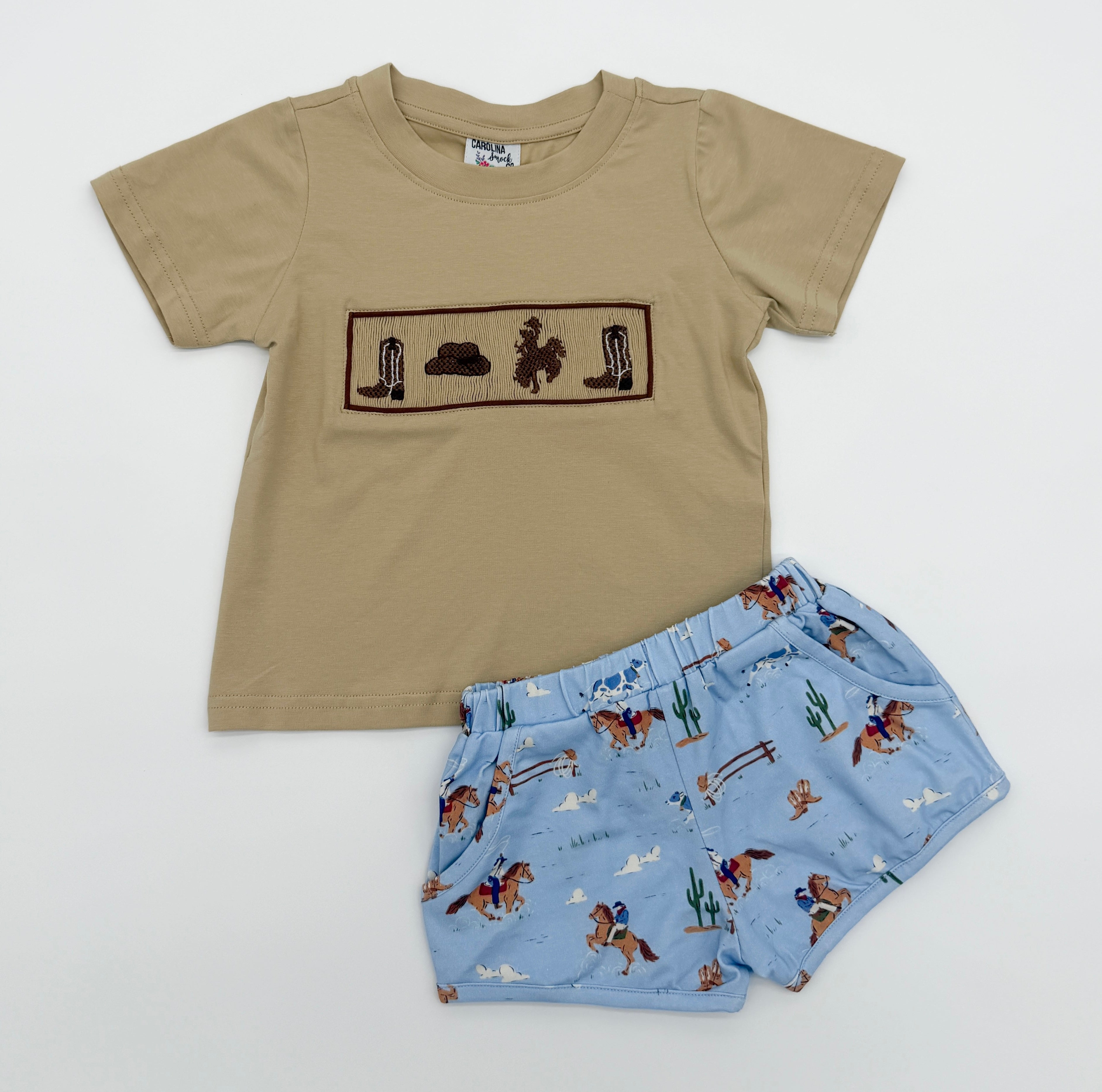 Down on The Ranch Short Set