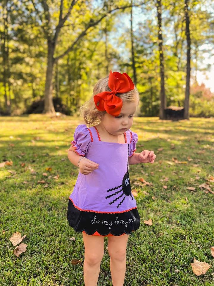 Itsy Bitsy Spider Girl Short Set