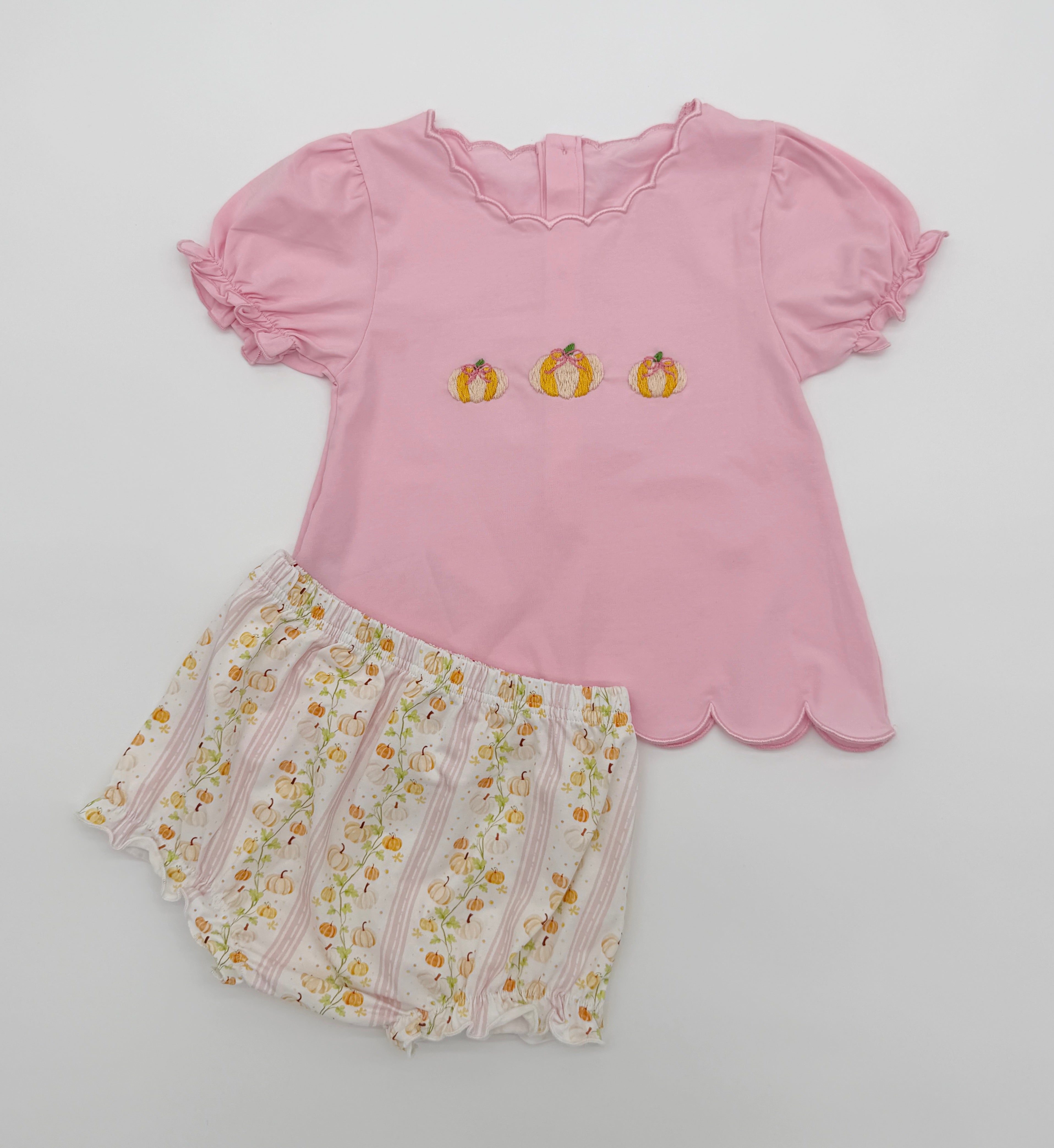 Pumpkin Picking Bloomer Set