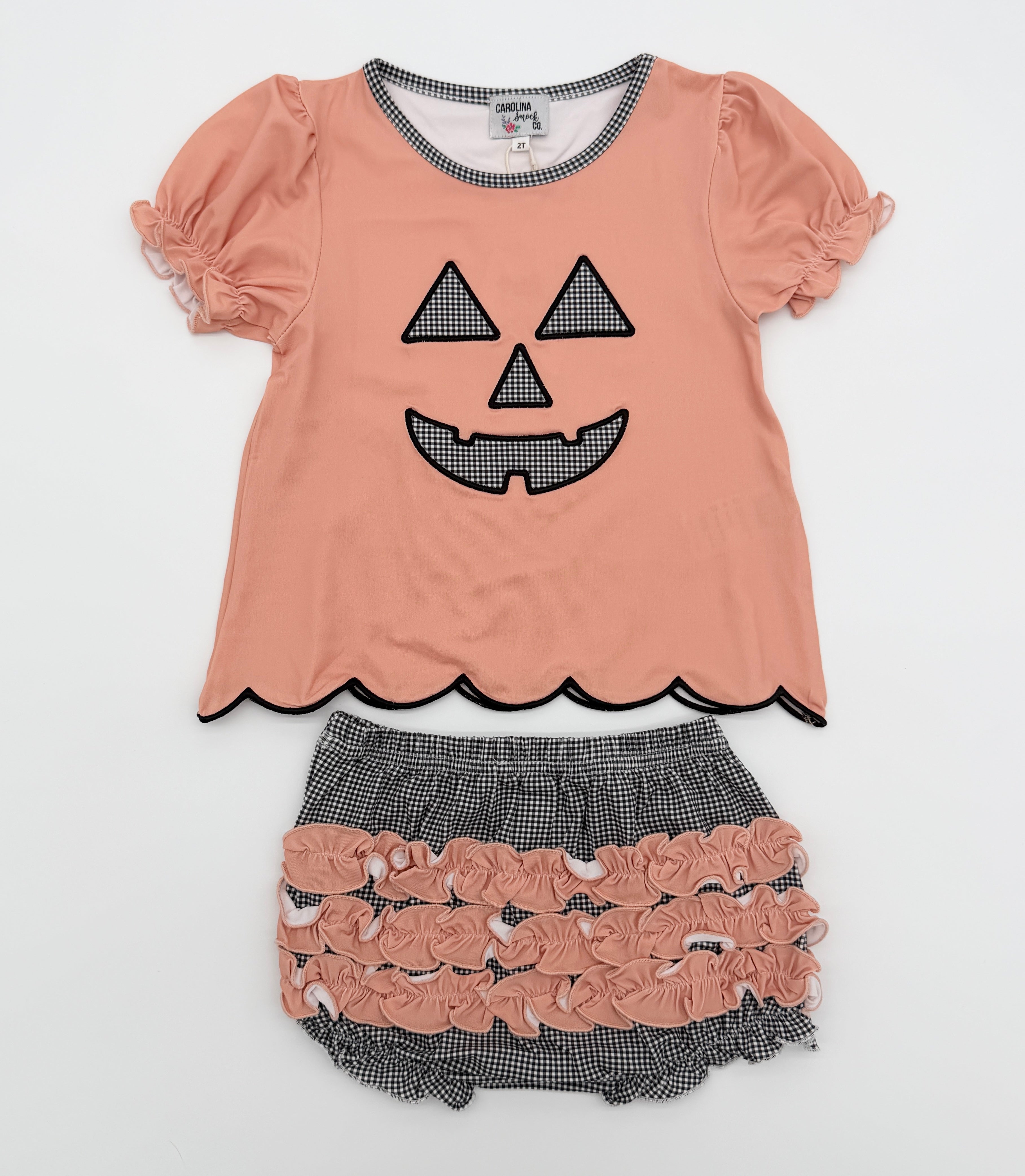Jolly Jack-o-Lantern Bloomer Set