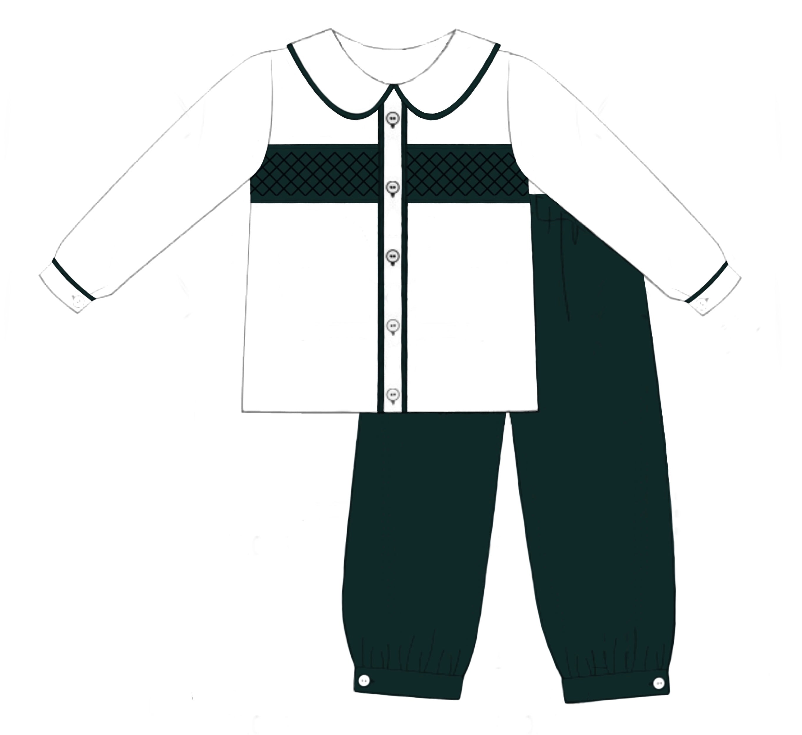 PO91 Velvet & Pearls Pant Set