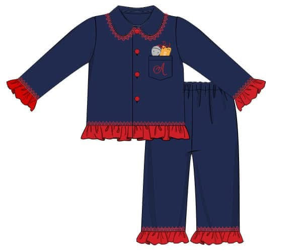 PO91 Golden Ticket Girl Button Down Set