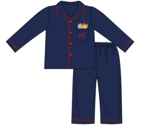 PO91 Golden Ticket Boy Button Down Set