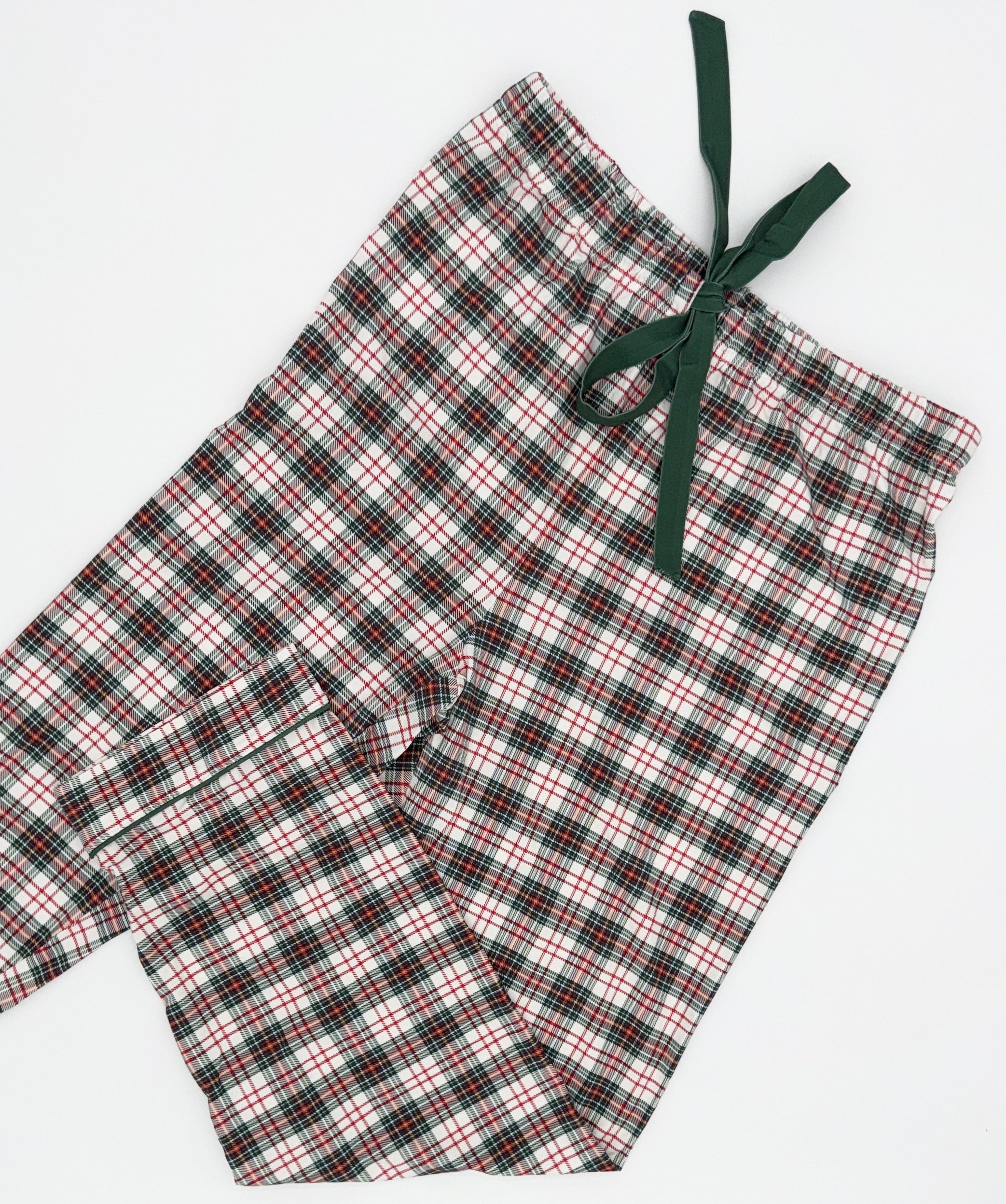 Vintage Plaid Adult Lounge Pants