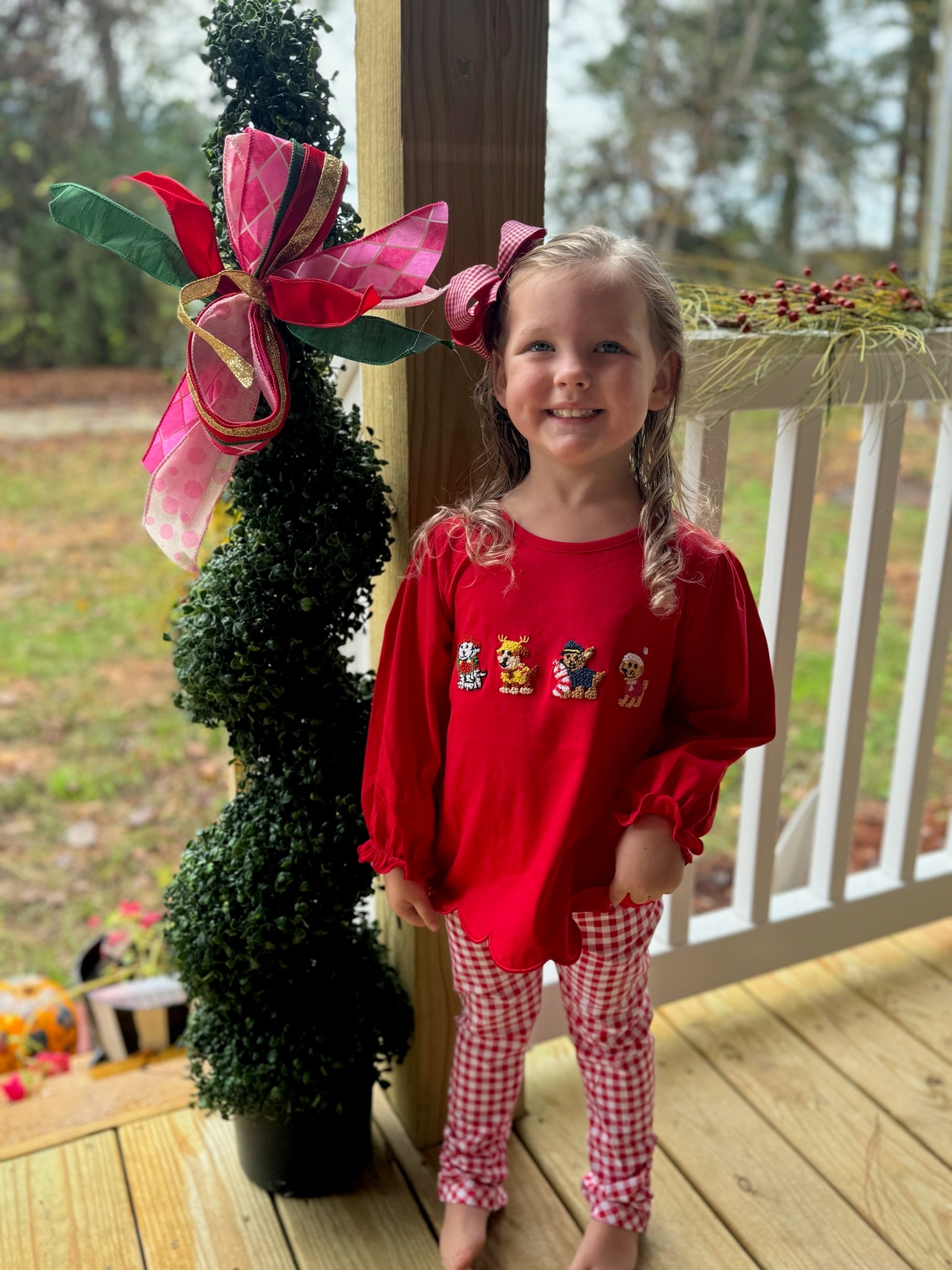 Festive Pups Legging Set