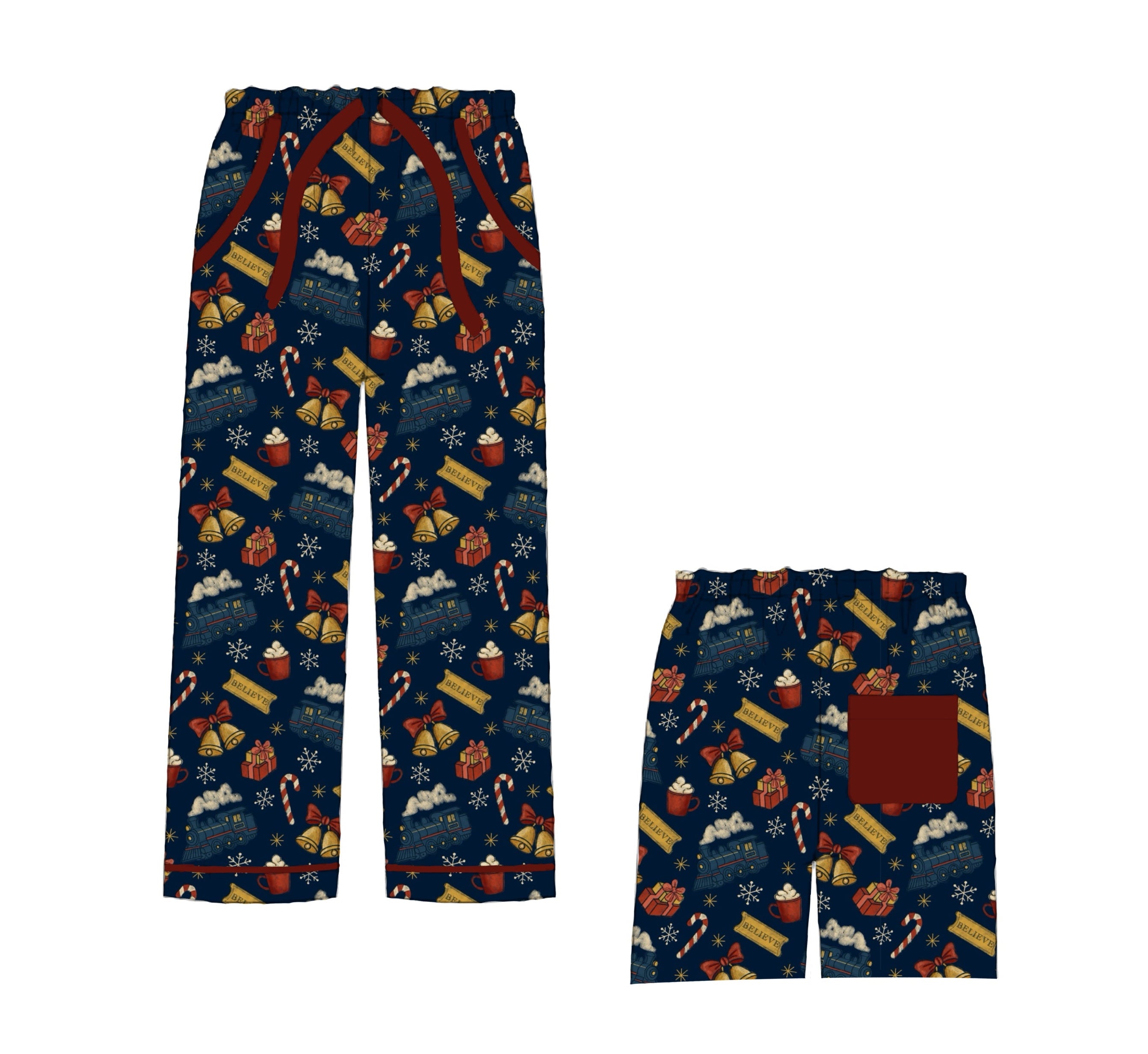 PO91 Golden Ticket Adult Pajama Pants