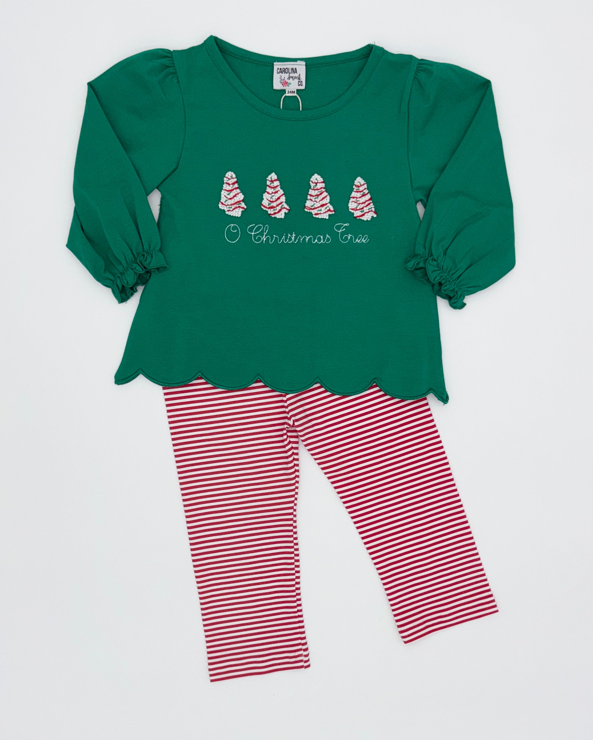 French Knot Tree Cakes Legging Set