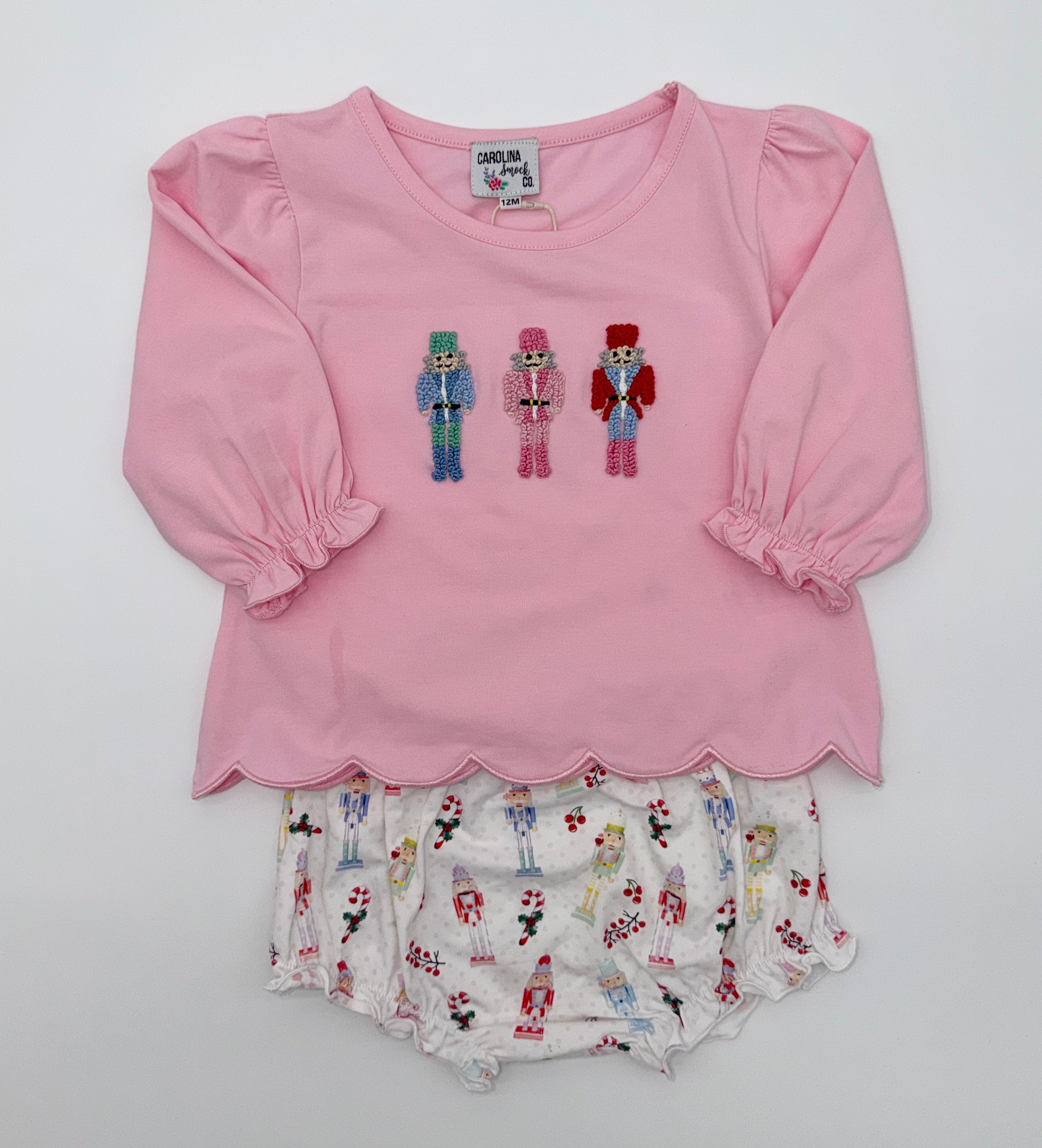 Pastel Nutcrackers Bloomer Set