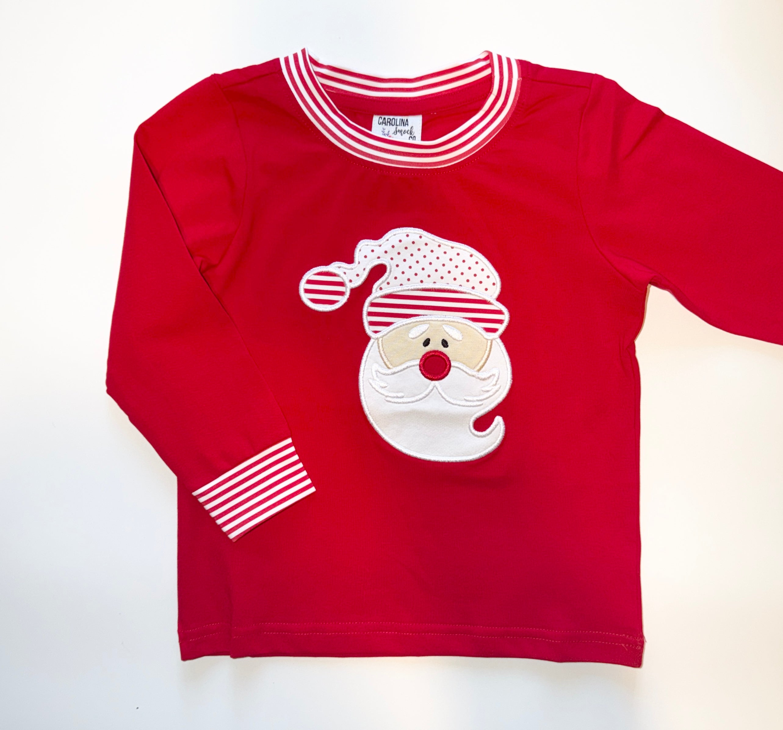 Appliqué Santa Shirt