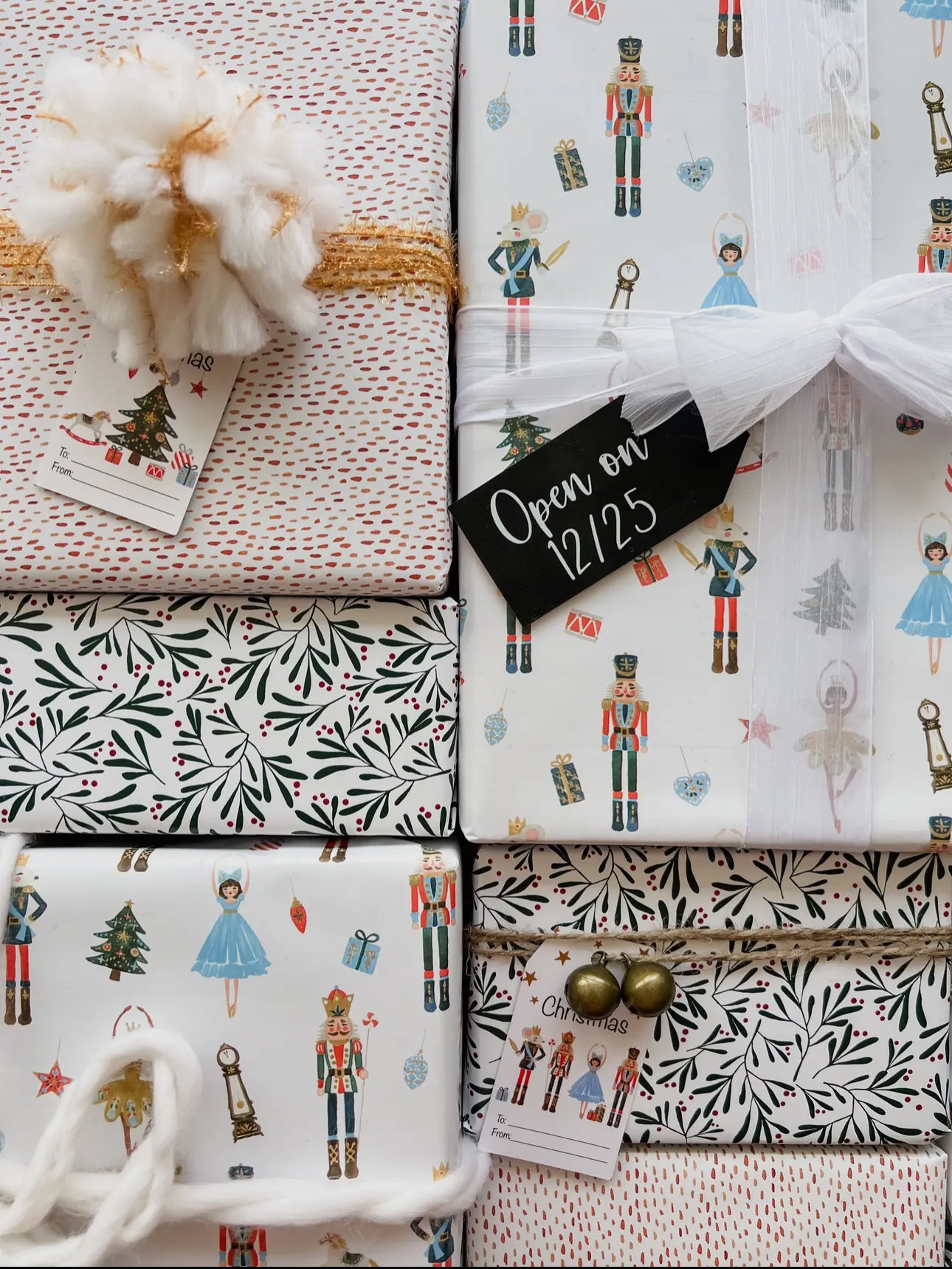 Holiday Nutcracker Wrapping Kit