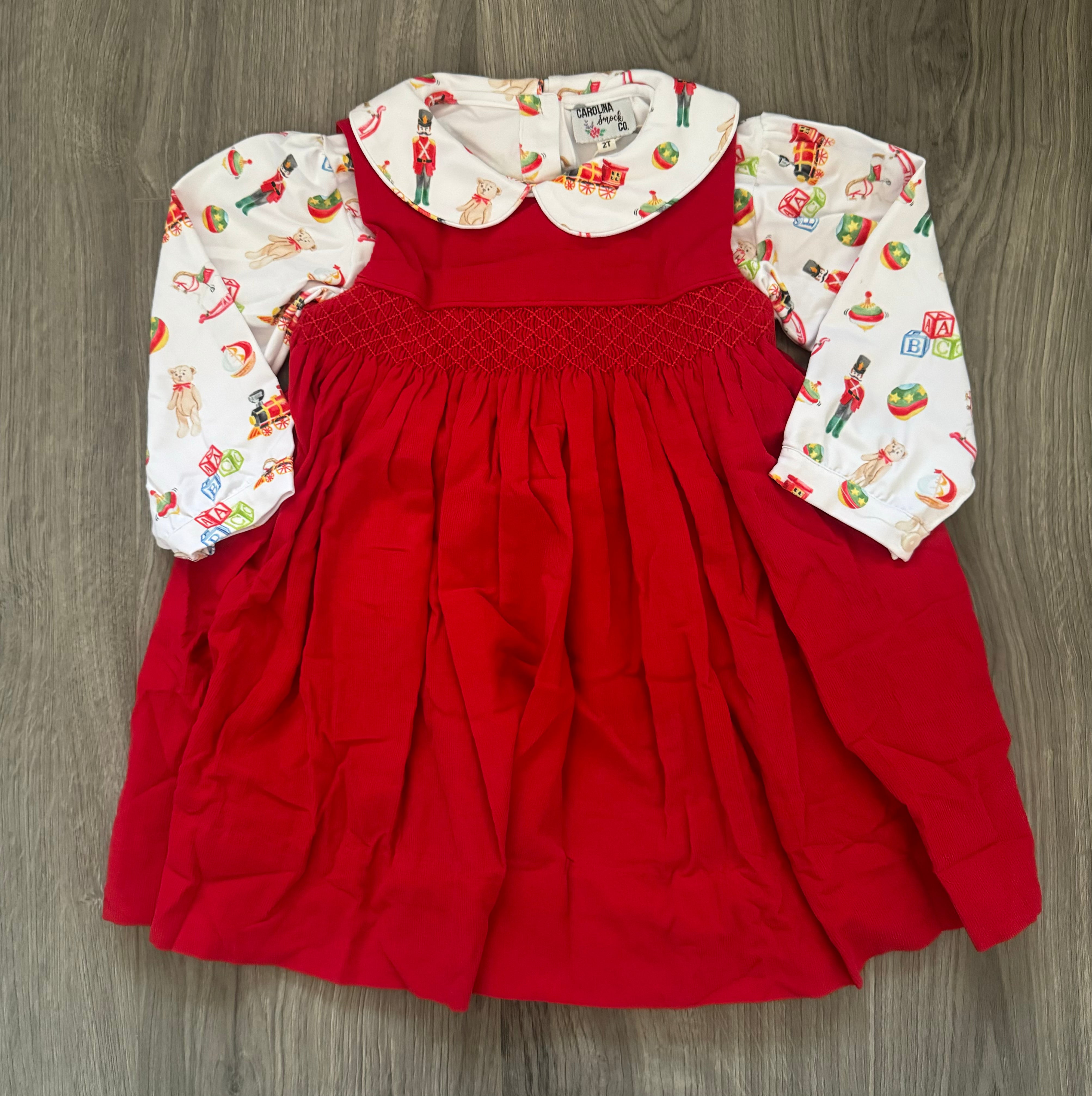 Corduroy Toys Dress