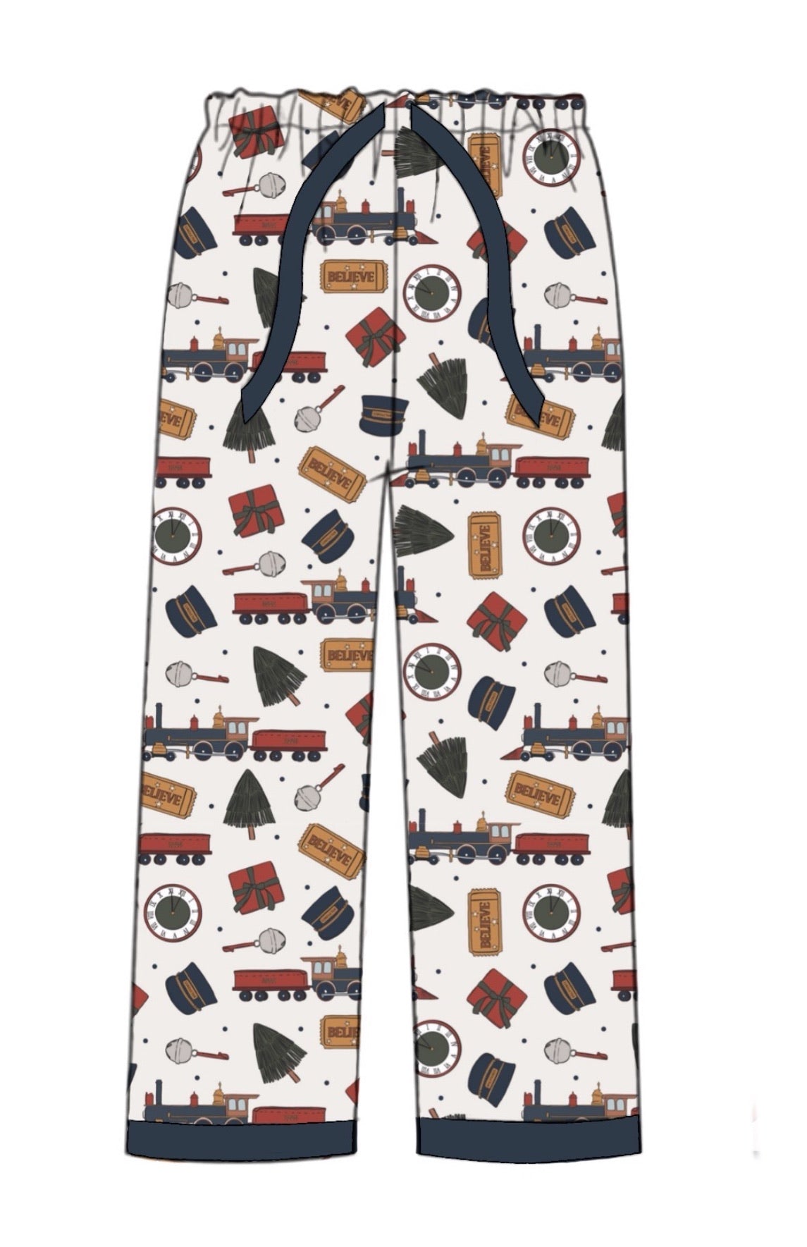 Polar Express Adult Pajama Pants