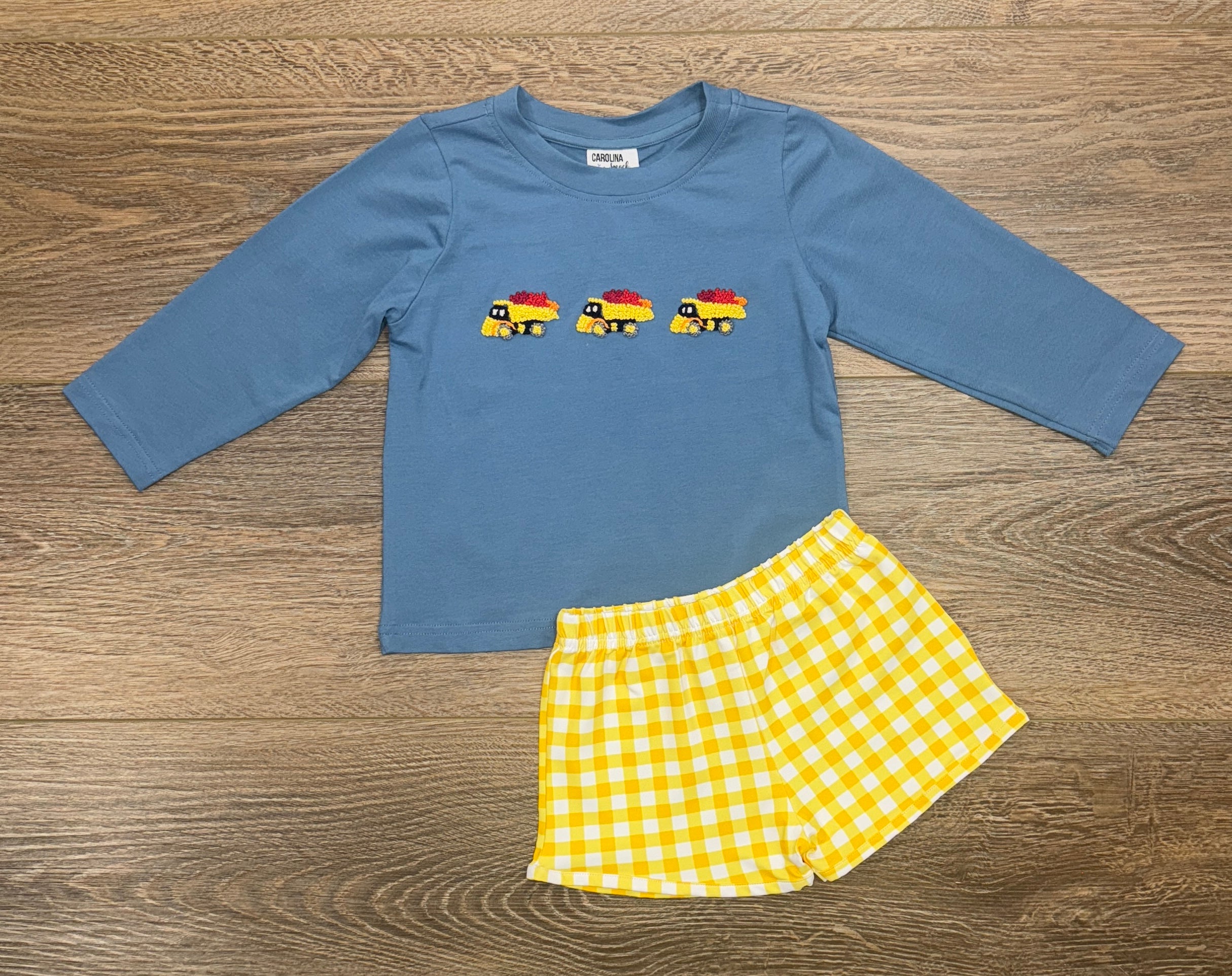 Fall Dump Truck Short Set