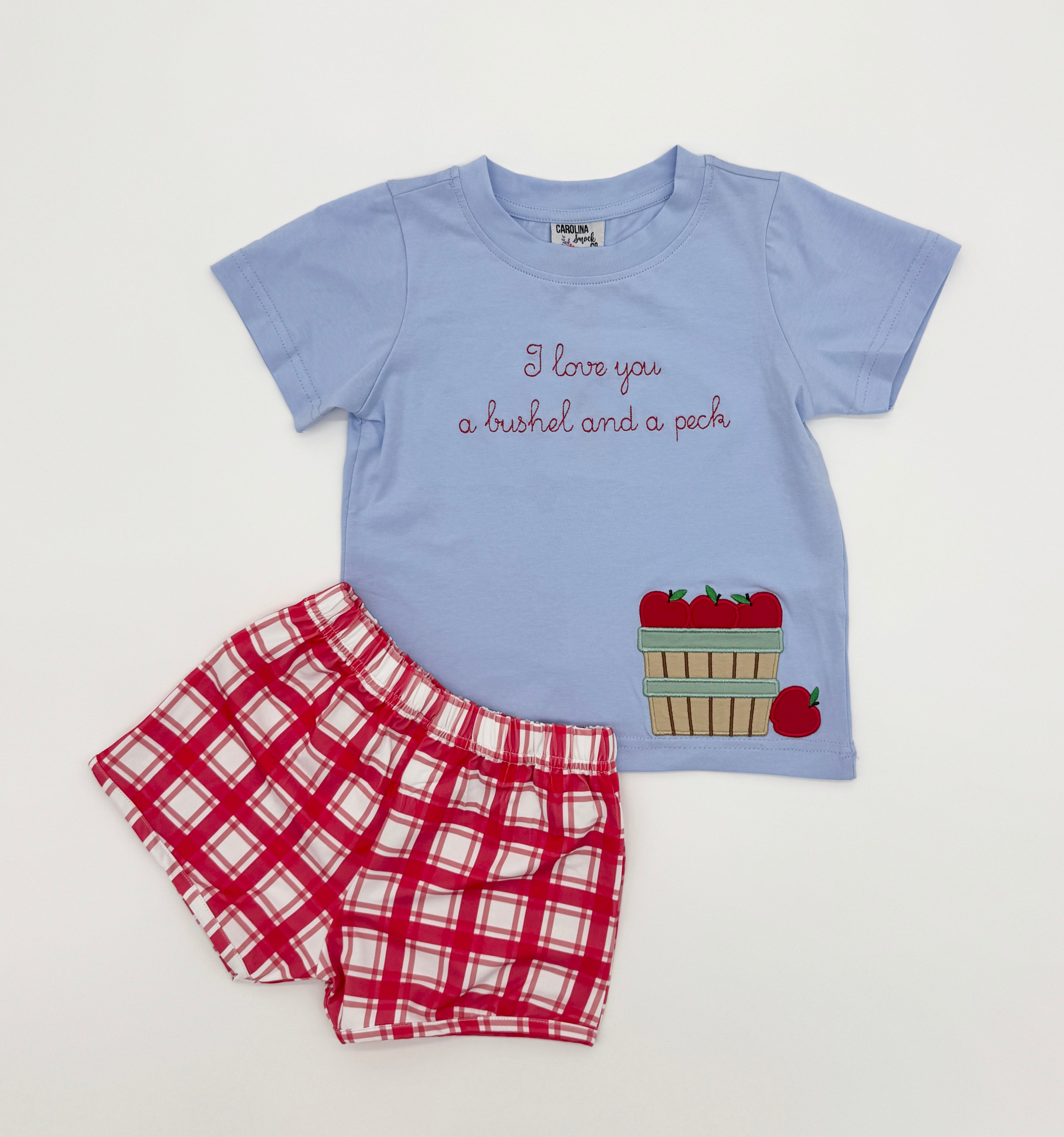 Bushel & A Peck Boy Short Set