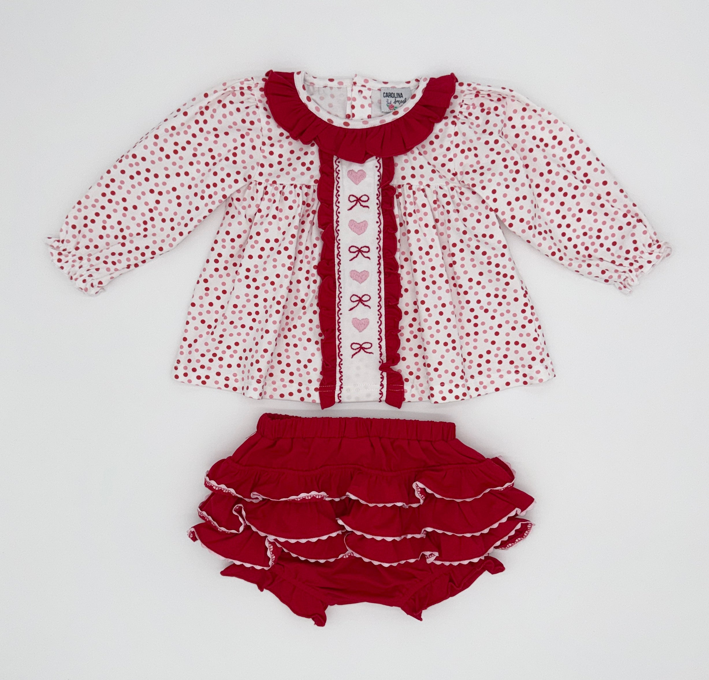 Hearts & Bows Bloomer Set