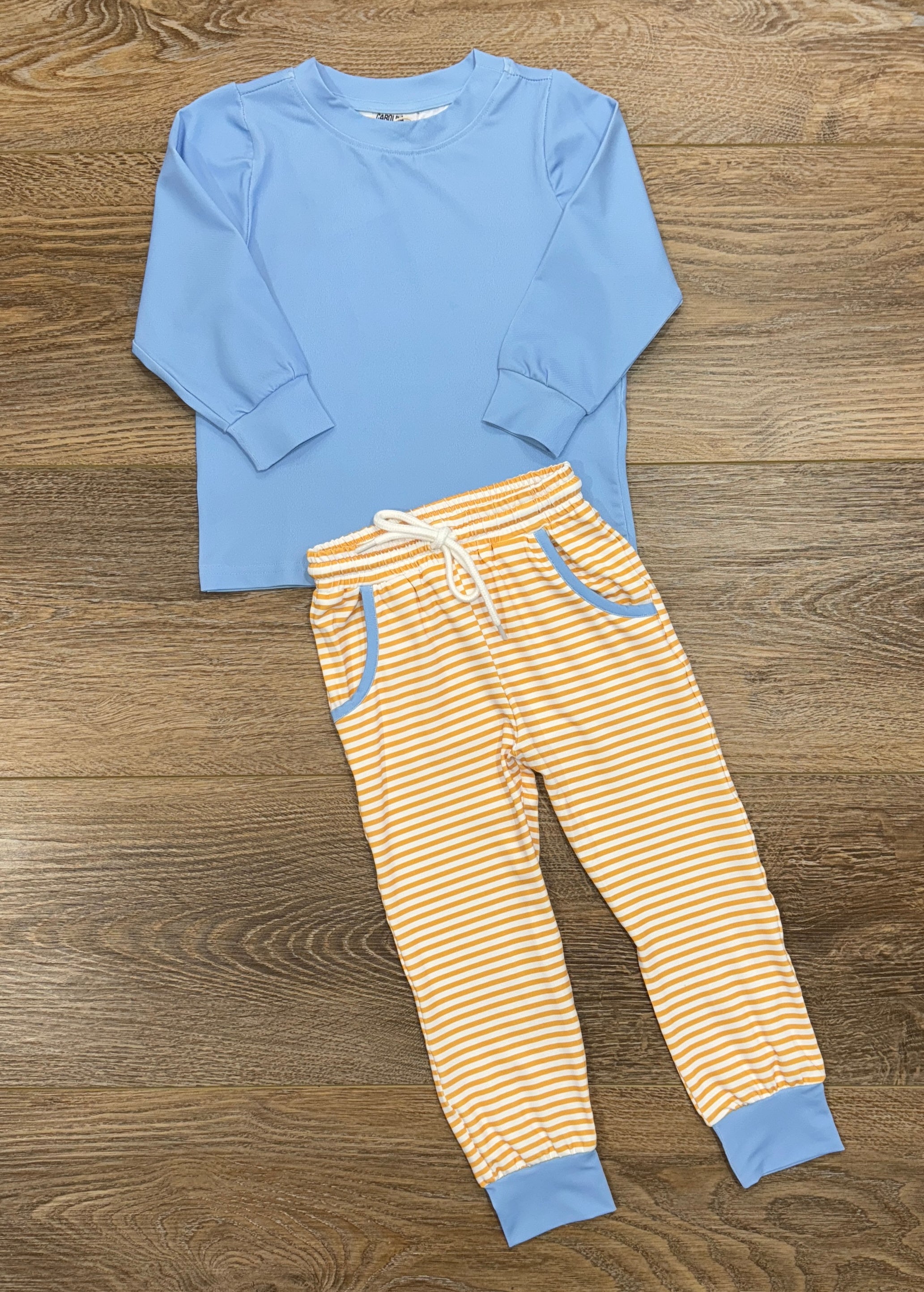 Mustard & Cornflower Jogger Set