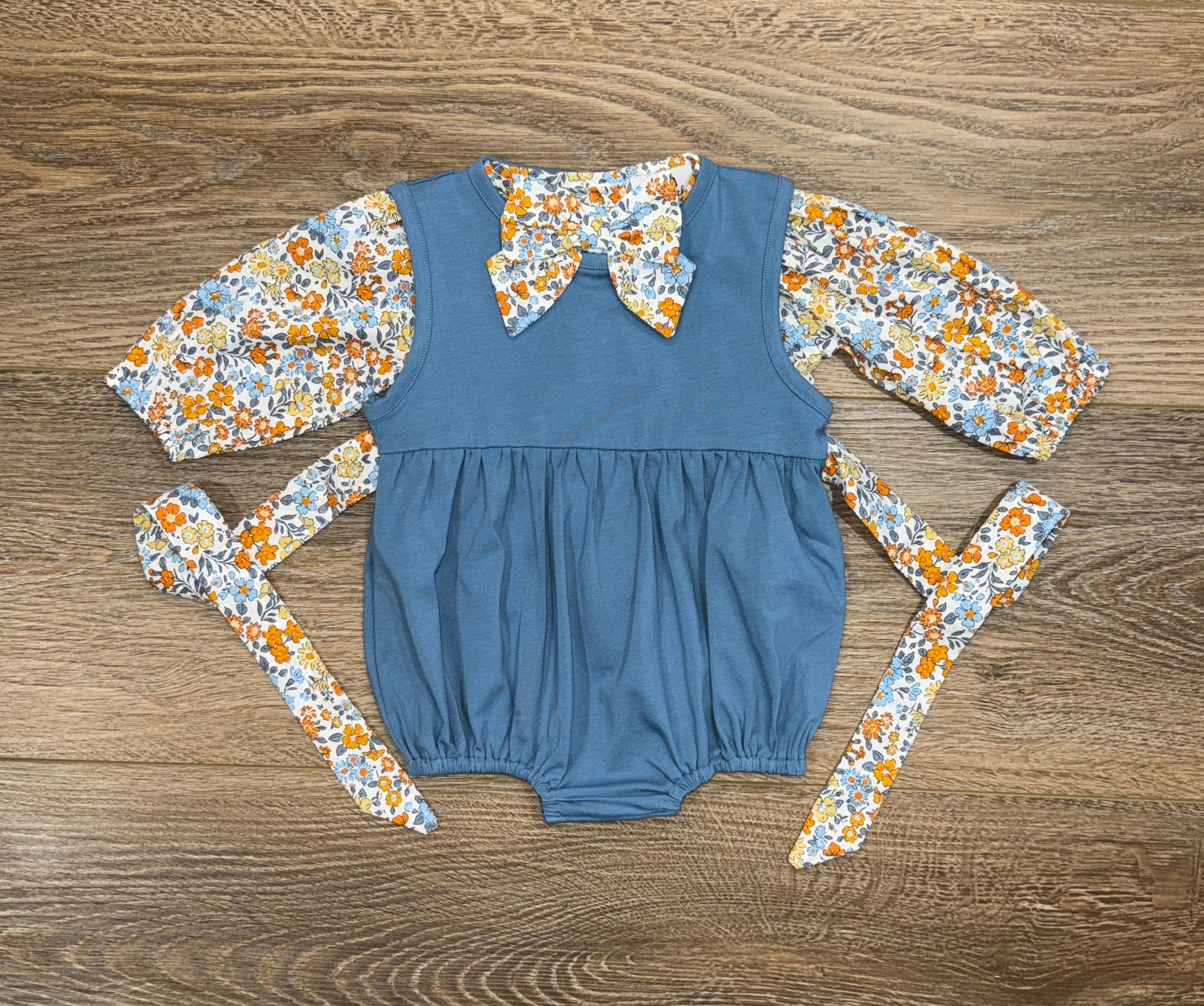 Sunset Floral Bubble Set