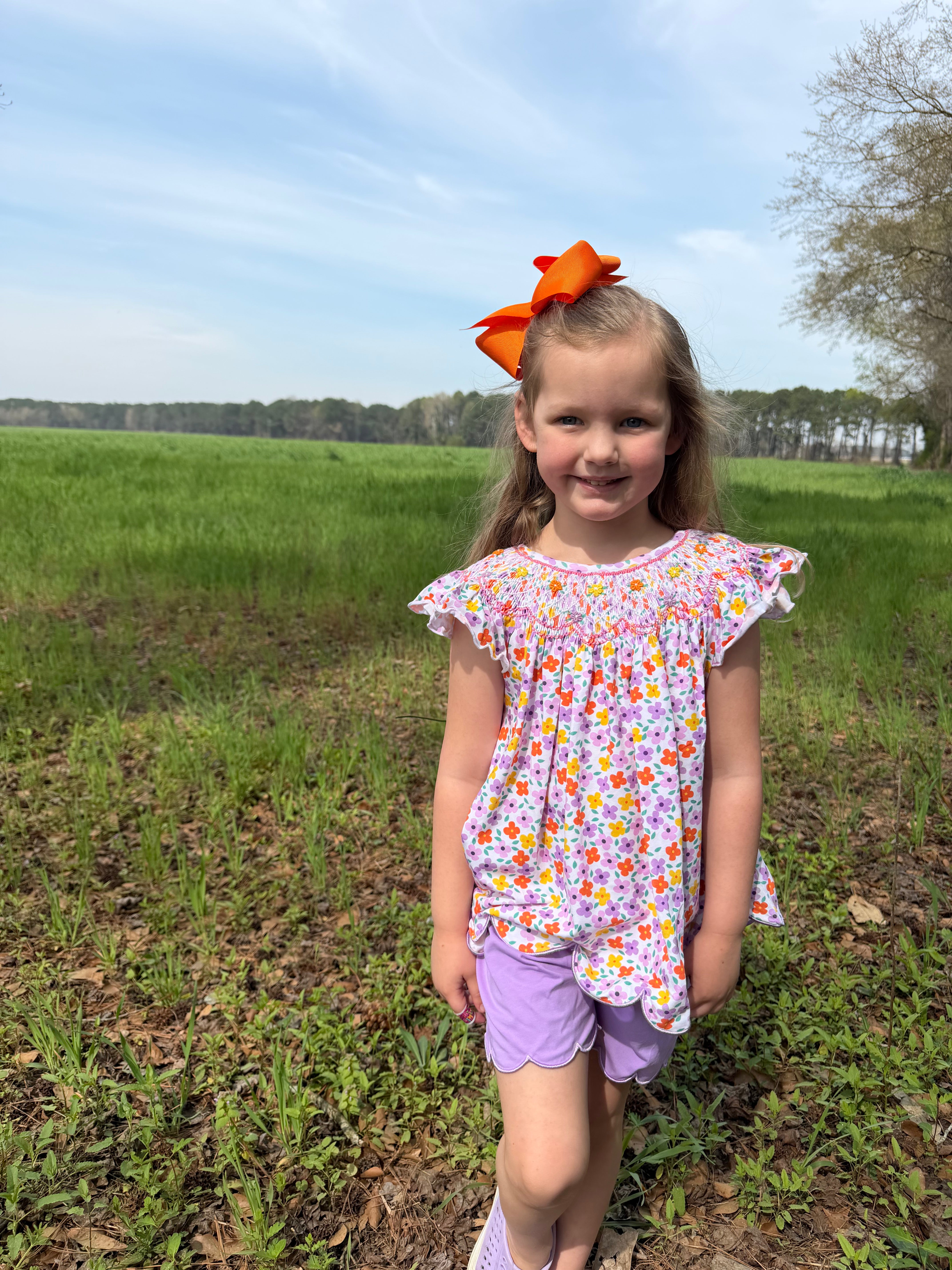 Lavender Fields Short Set