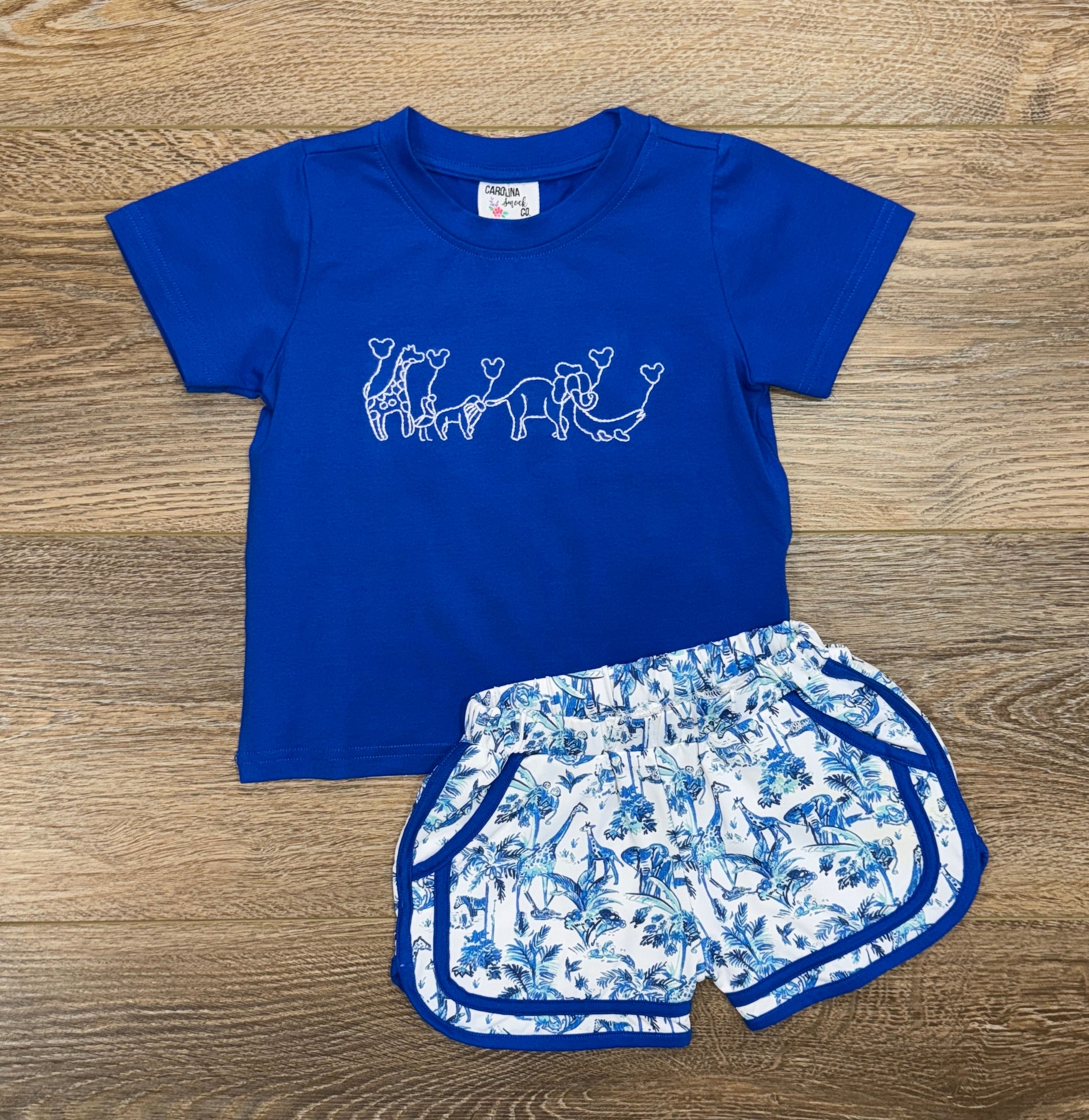 Jungle Toile Short Set