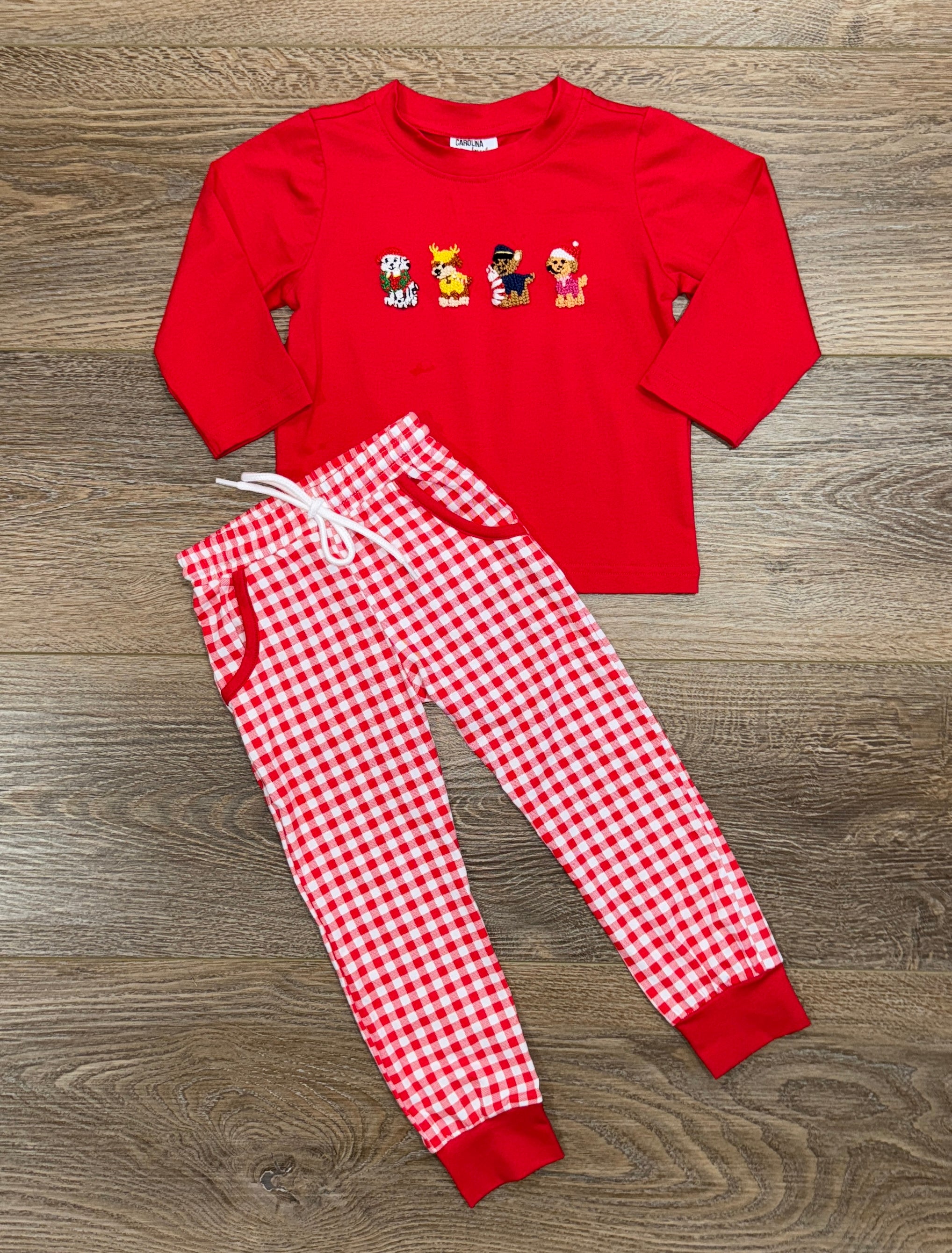Festive Pups Jogger Set
