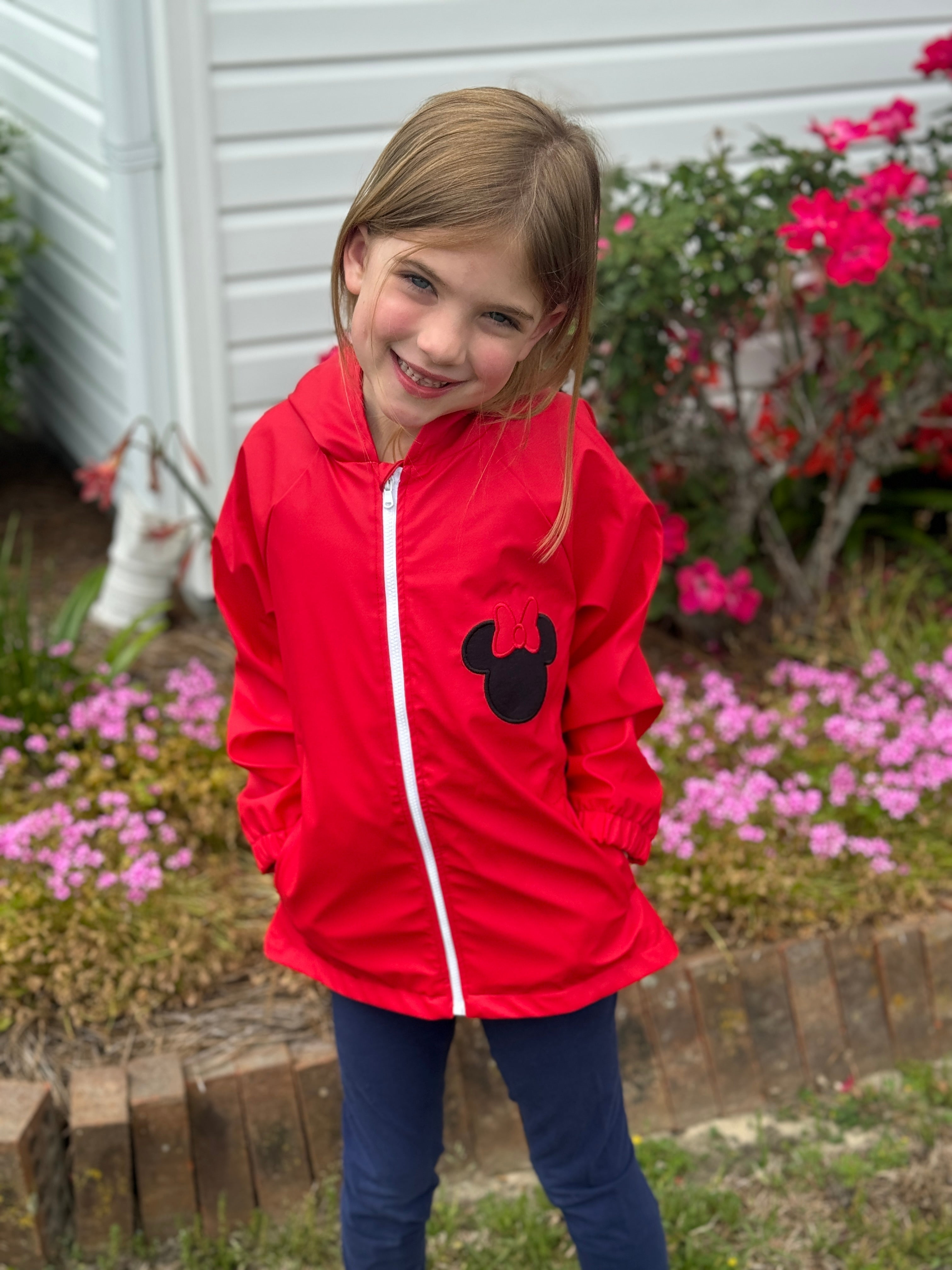 Girl Mouse Raincoat