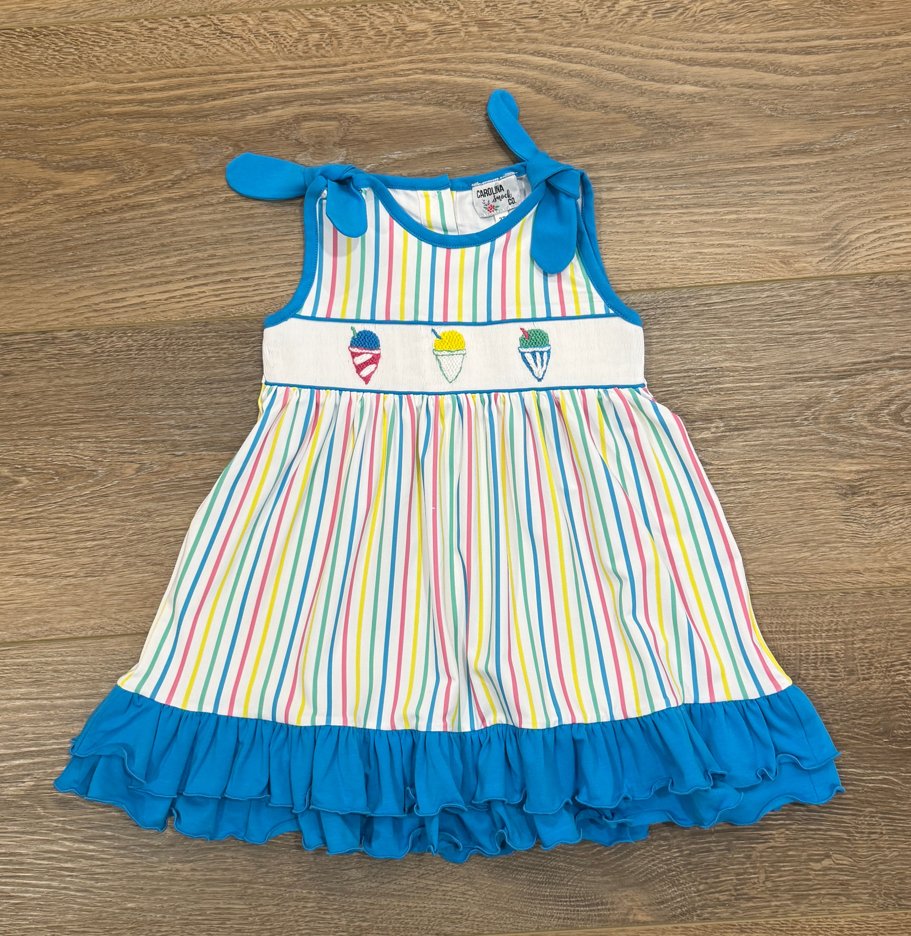 Smocked Snowcones Dress