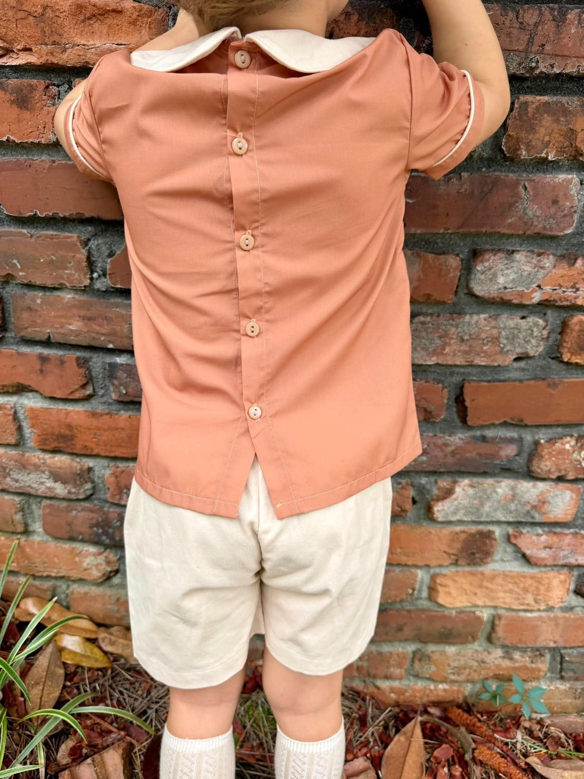 Fall Heirlooms Smocked Short Set